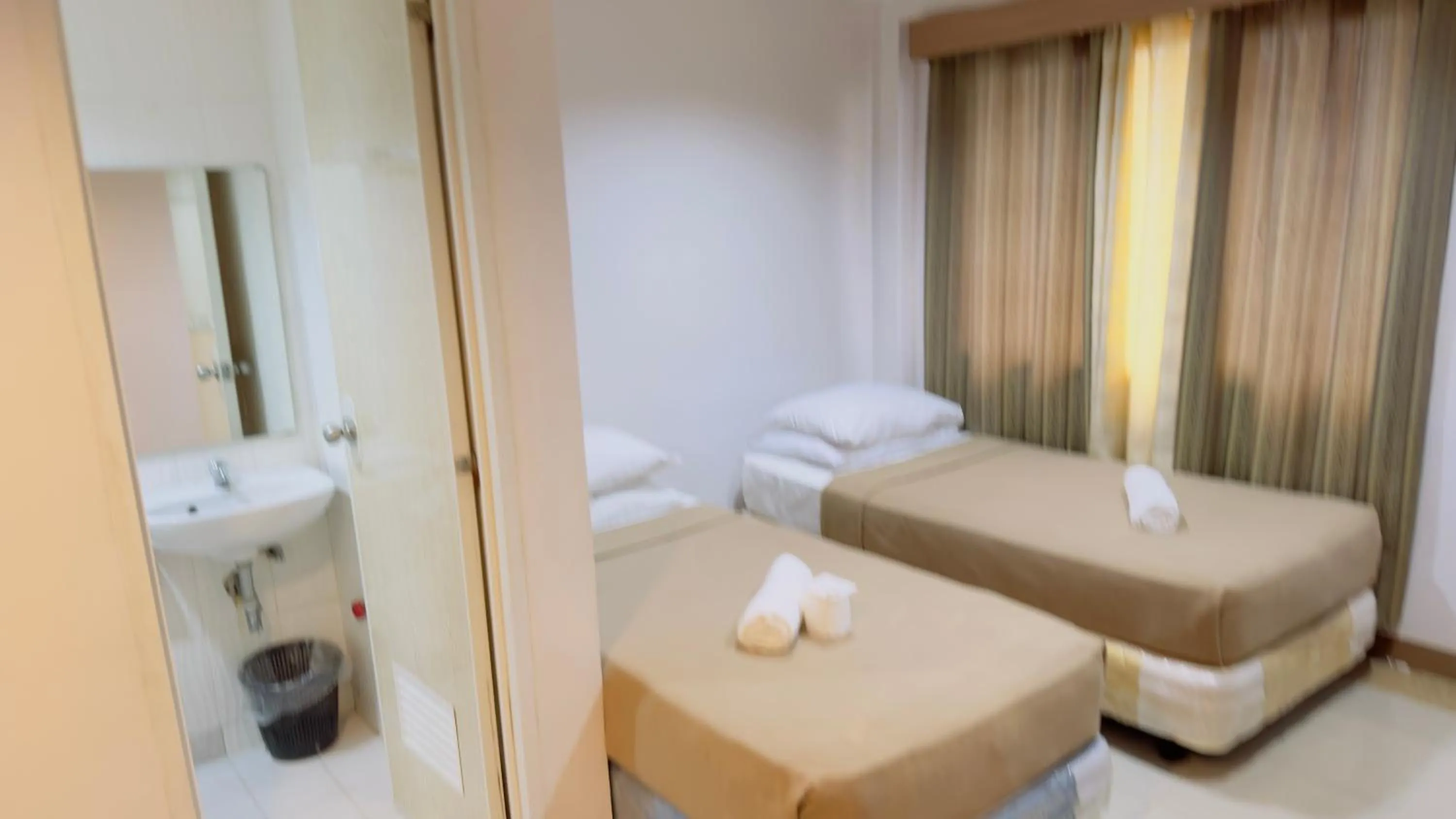 Bed in La Anclar Hotel