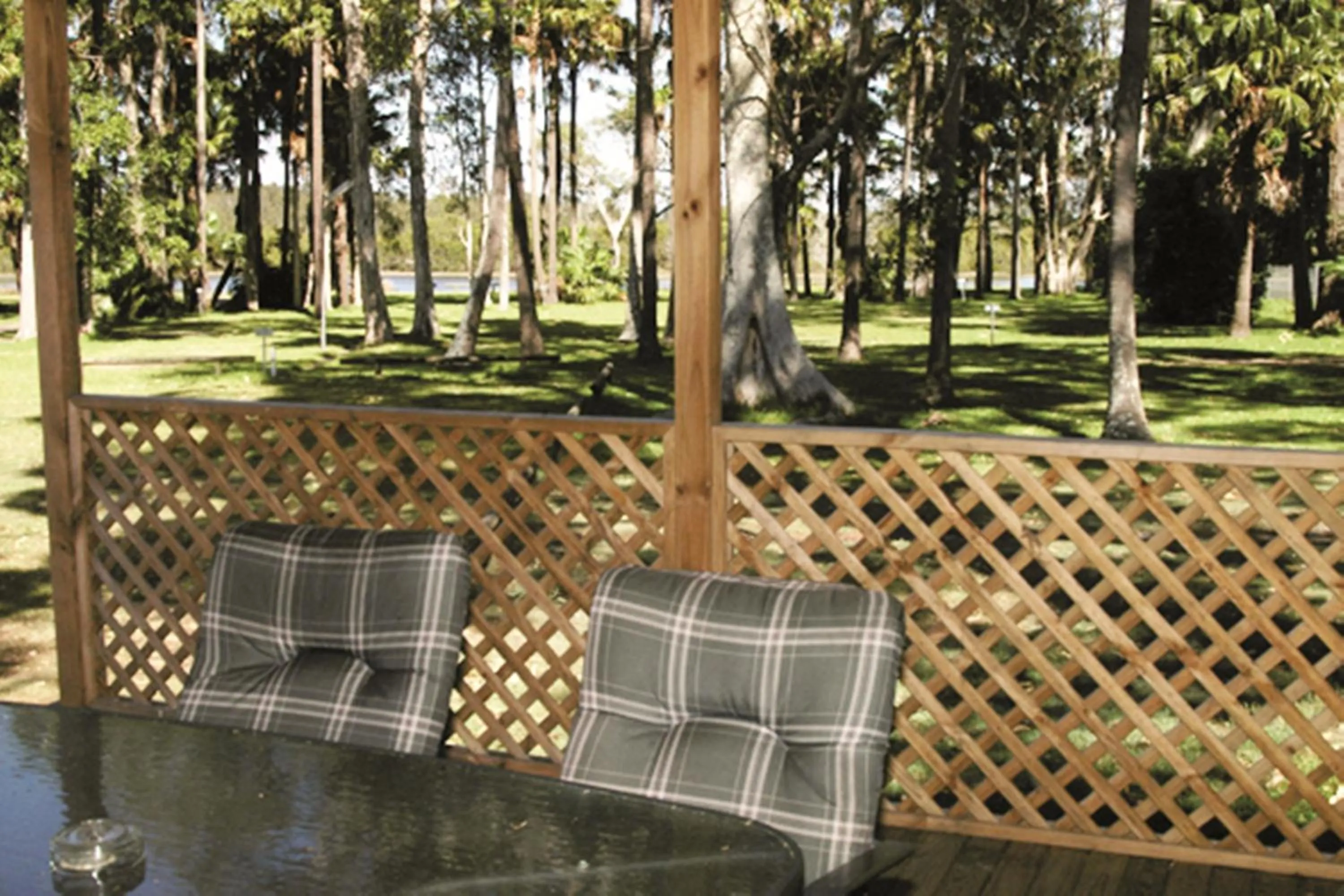 River view in Smugglers Cove Holiday Village