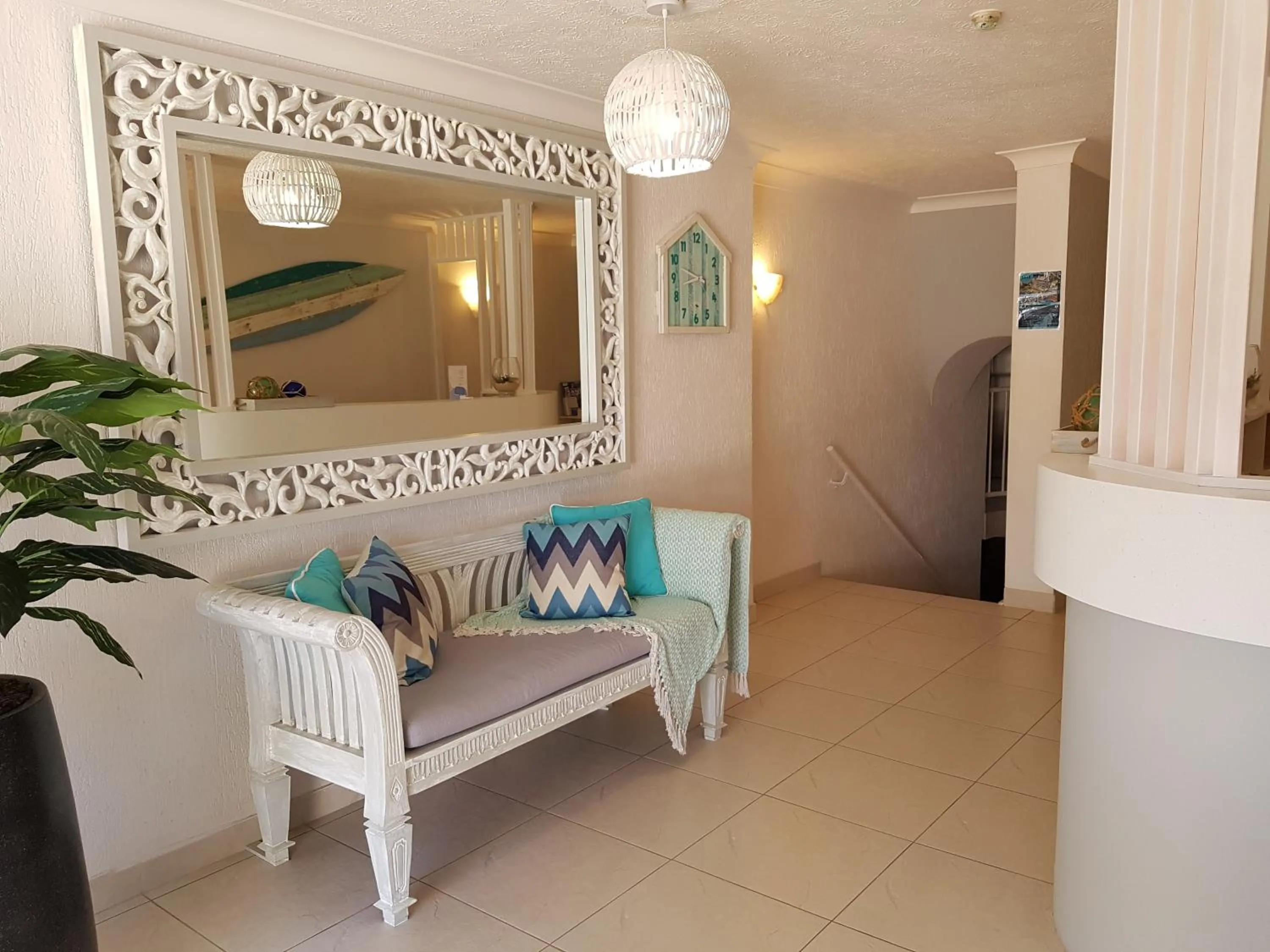 Lobby or reception in Surfers Chalet