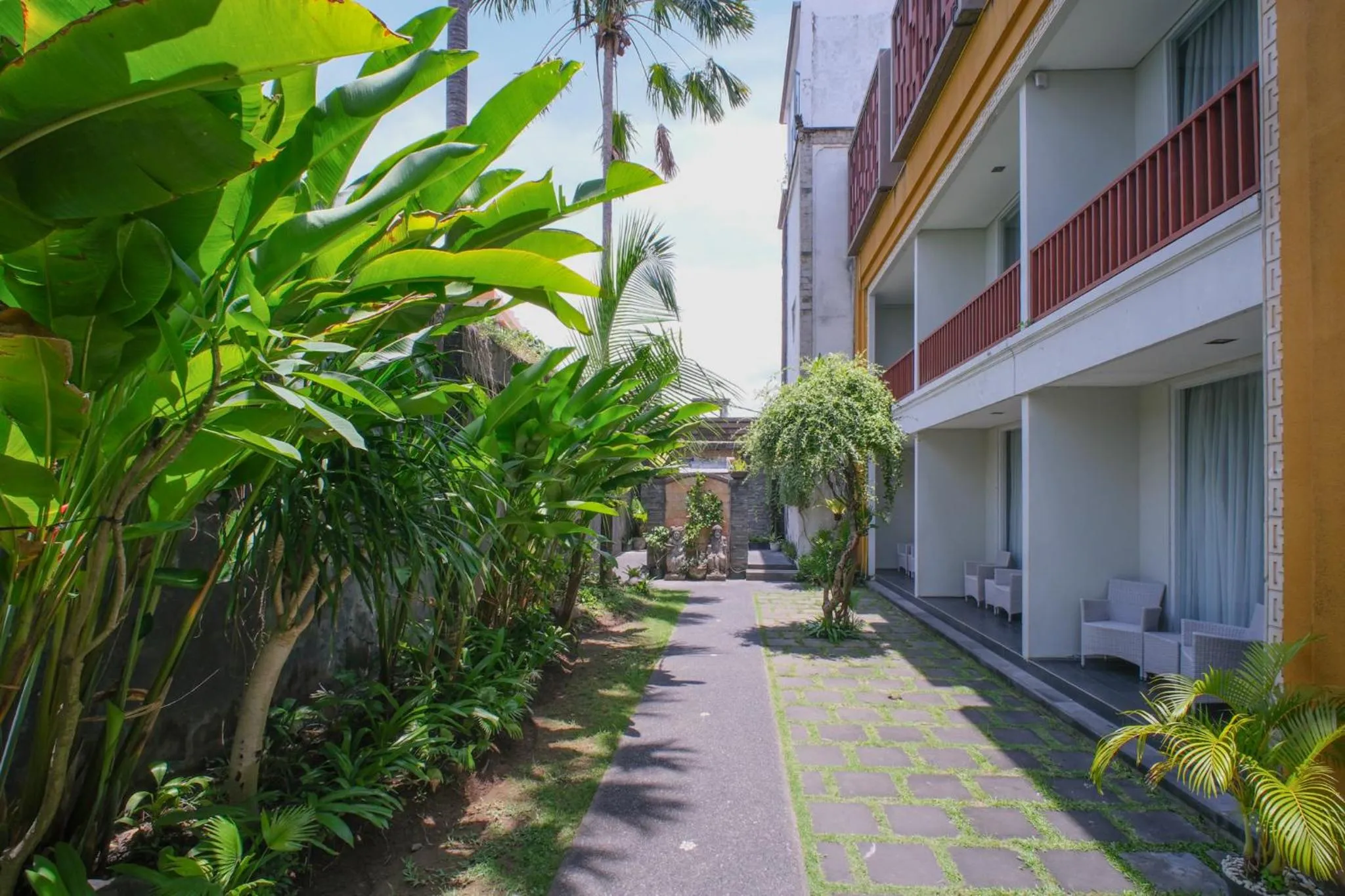 Property building in Kamini Legian Hotel