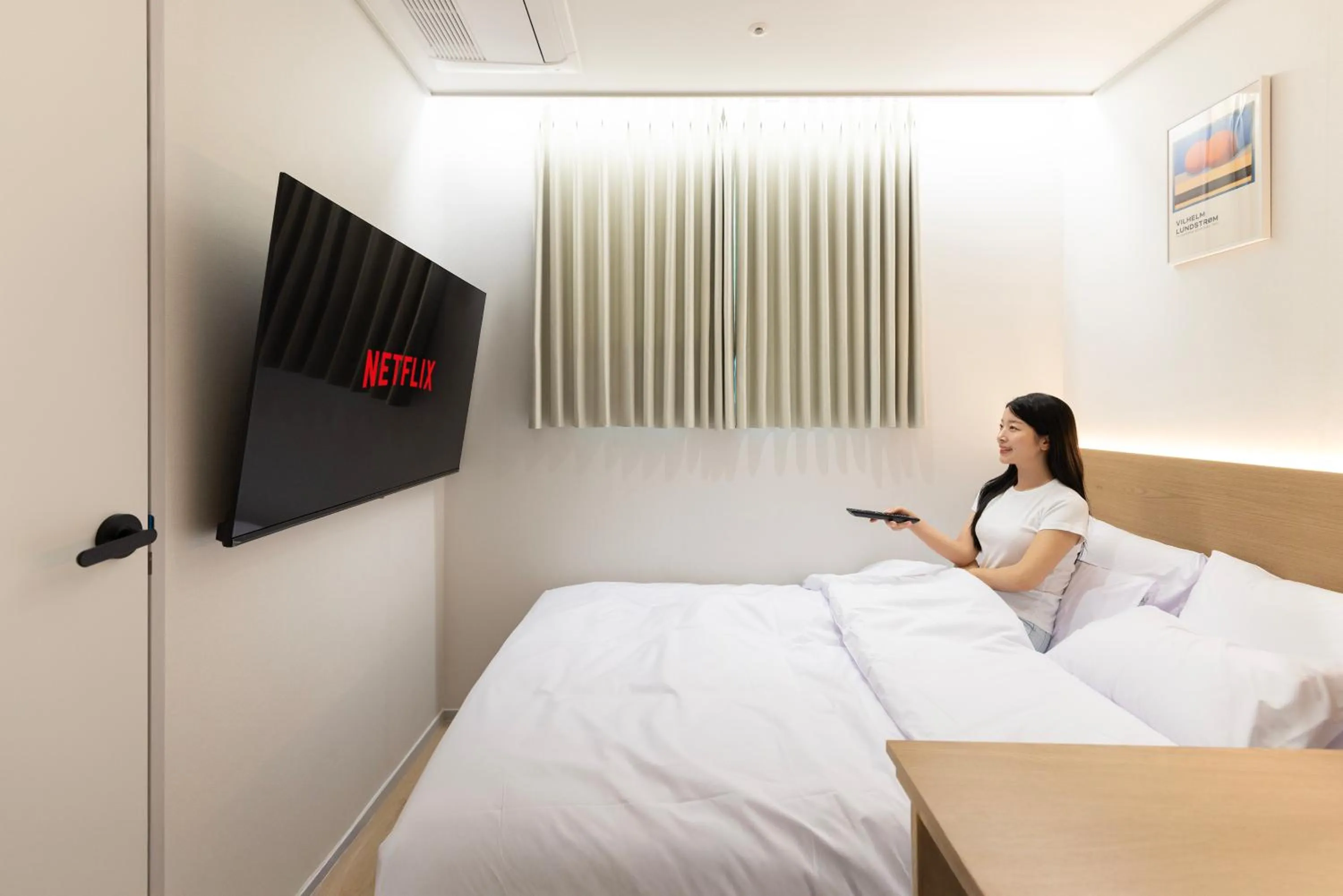 TV and multimedia, Bed in From H US Hotel with Aank Seoul Gangseo Hwagok