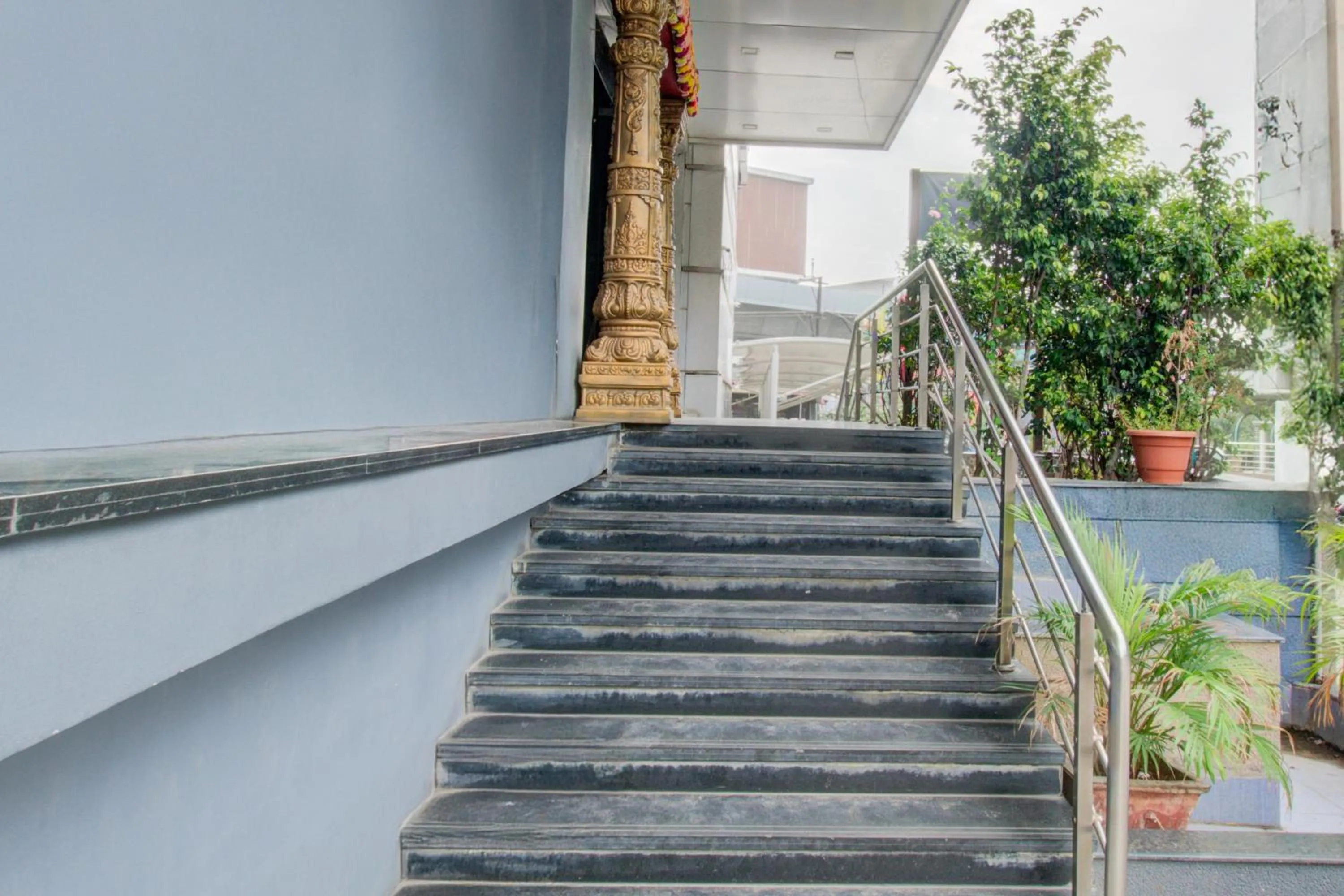 Facade/entrance in Townhouse Kothapet Formerly Surabhi Elite