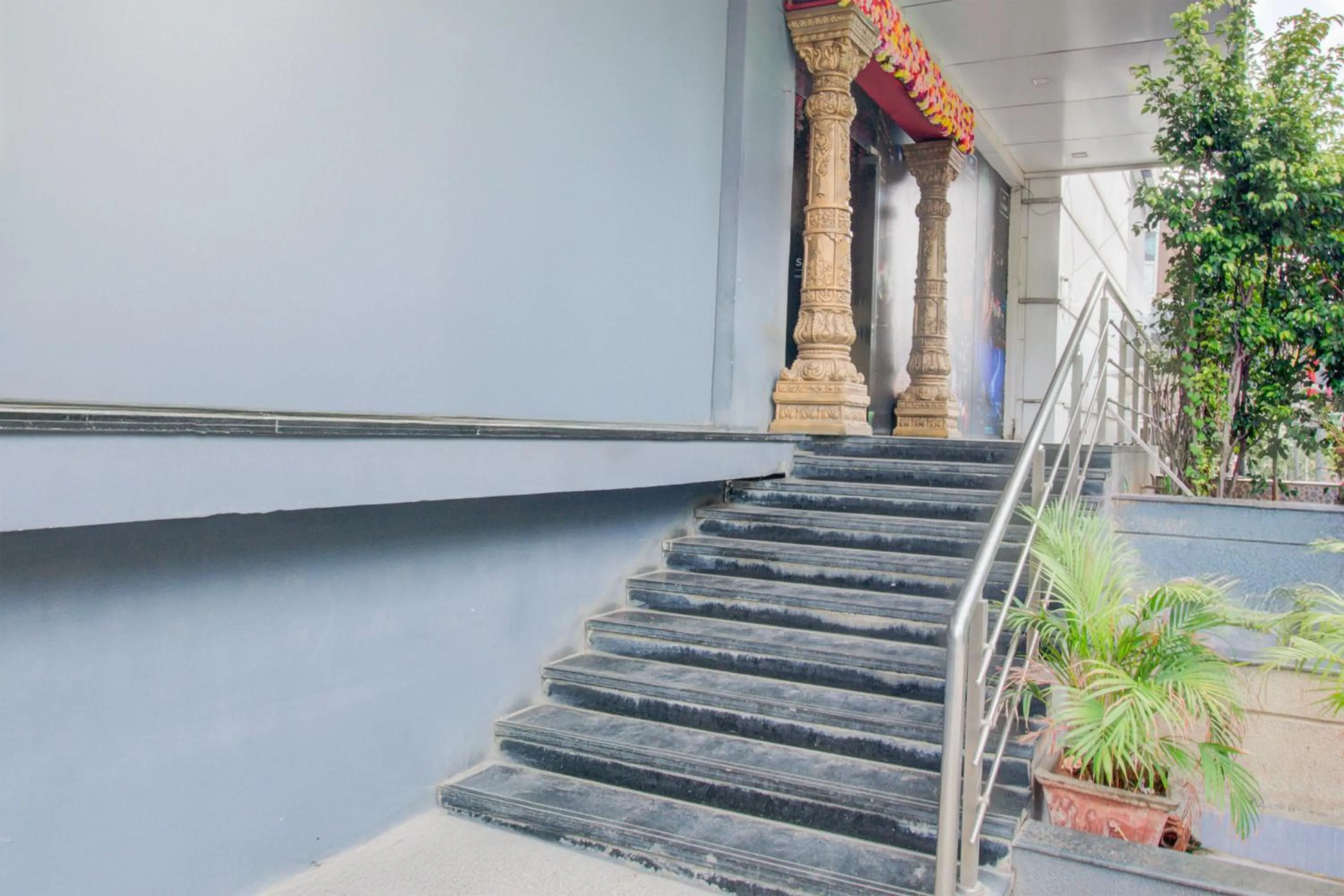 Facade/entrance in Townhouse Kothapet Formerly Surabhi Elite