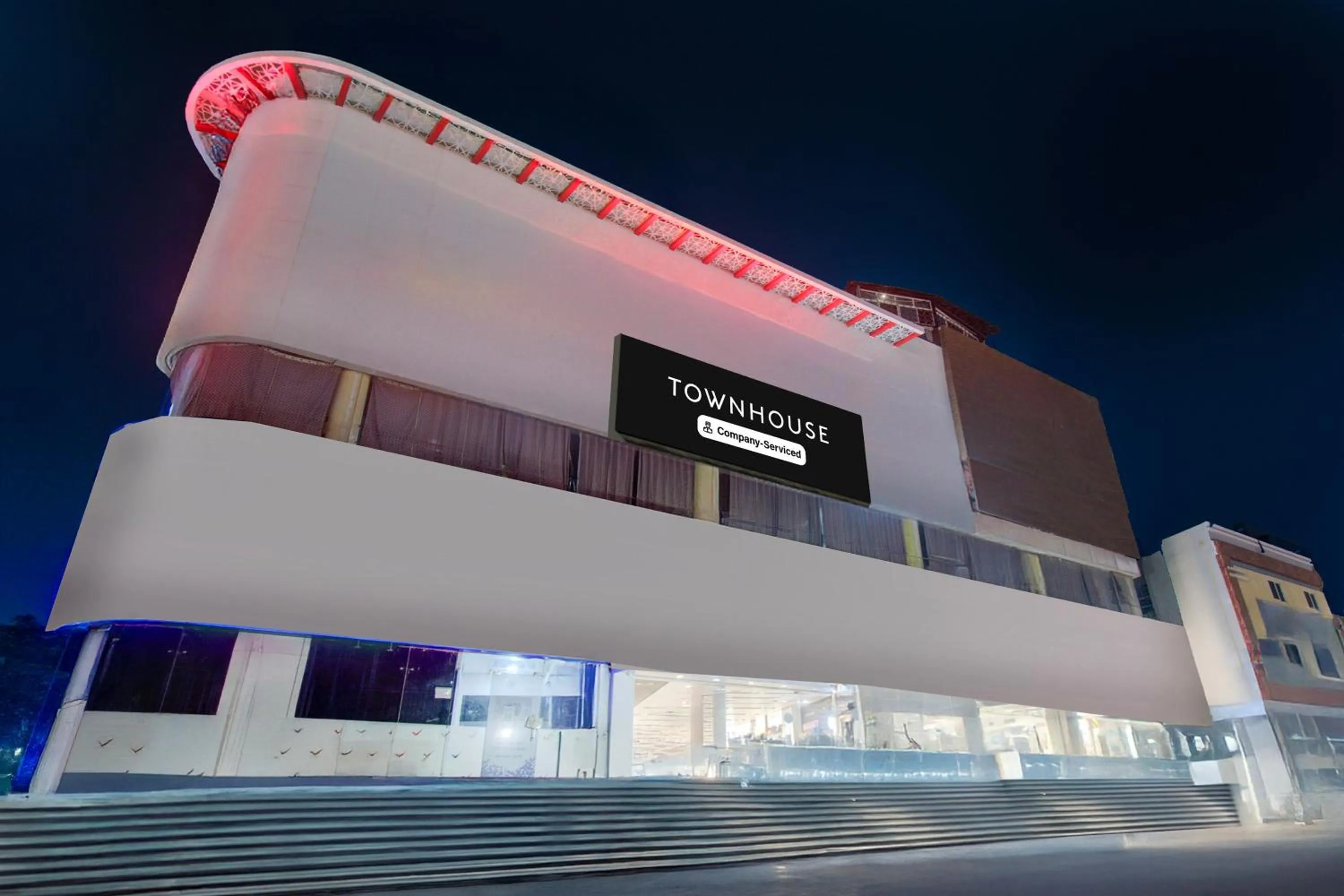 Facade/entrance in Townhouse Kothapet Formerly Surabhi Elite