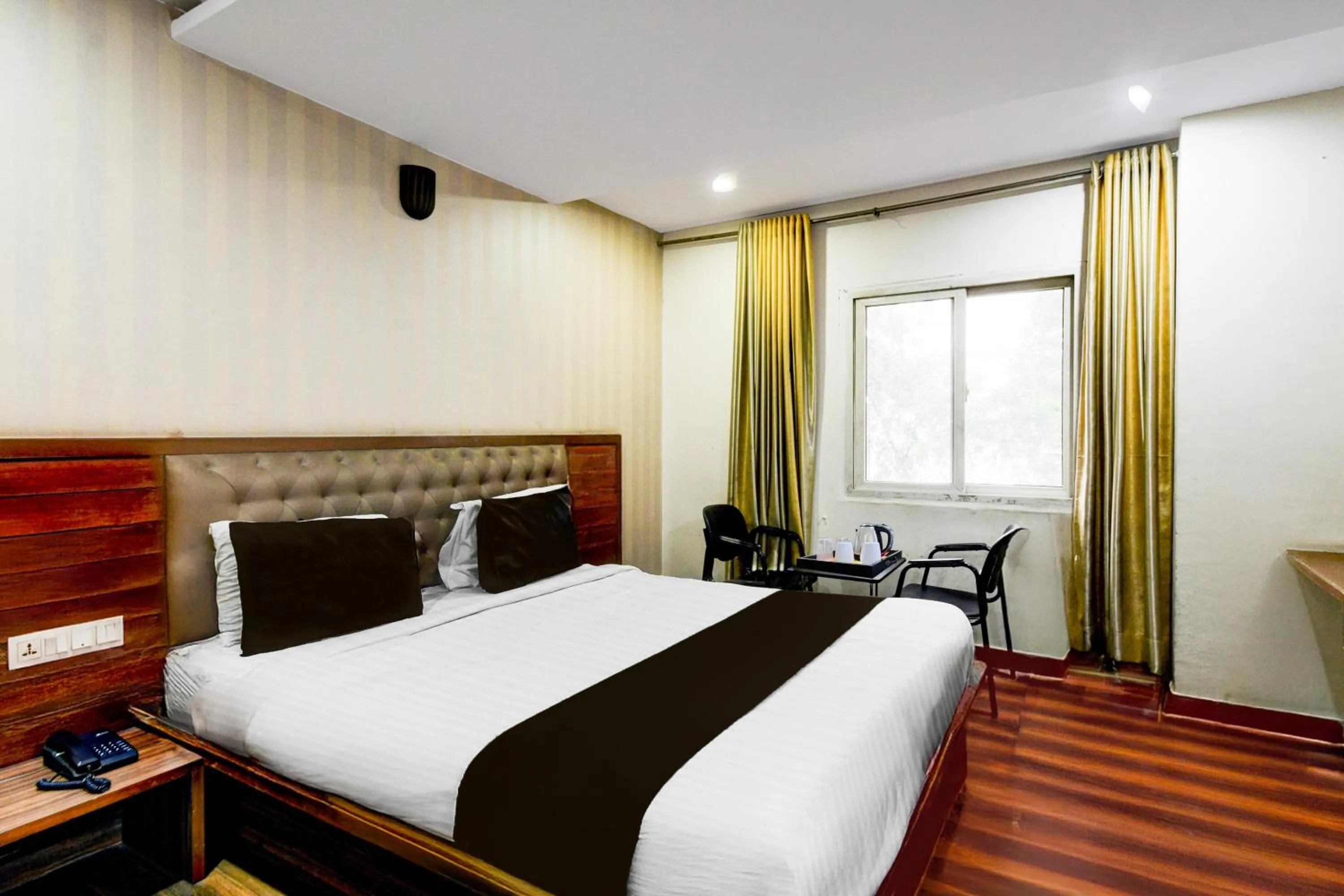 Bedroom, Bed in Townhouse Kothapet Formerly Surabhi Elite