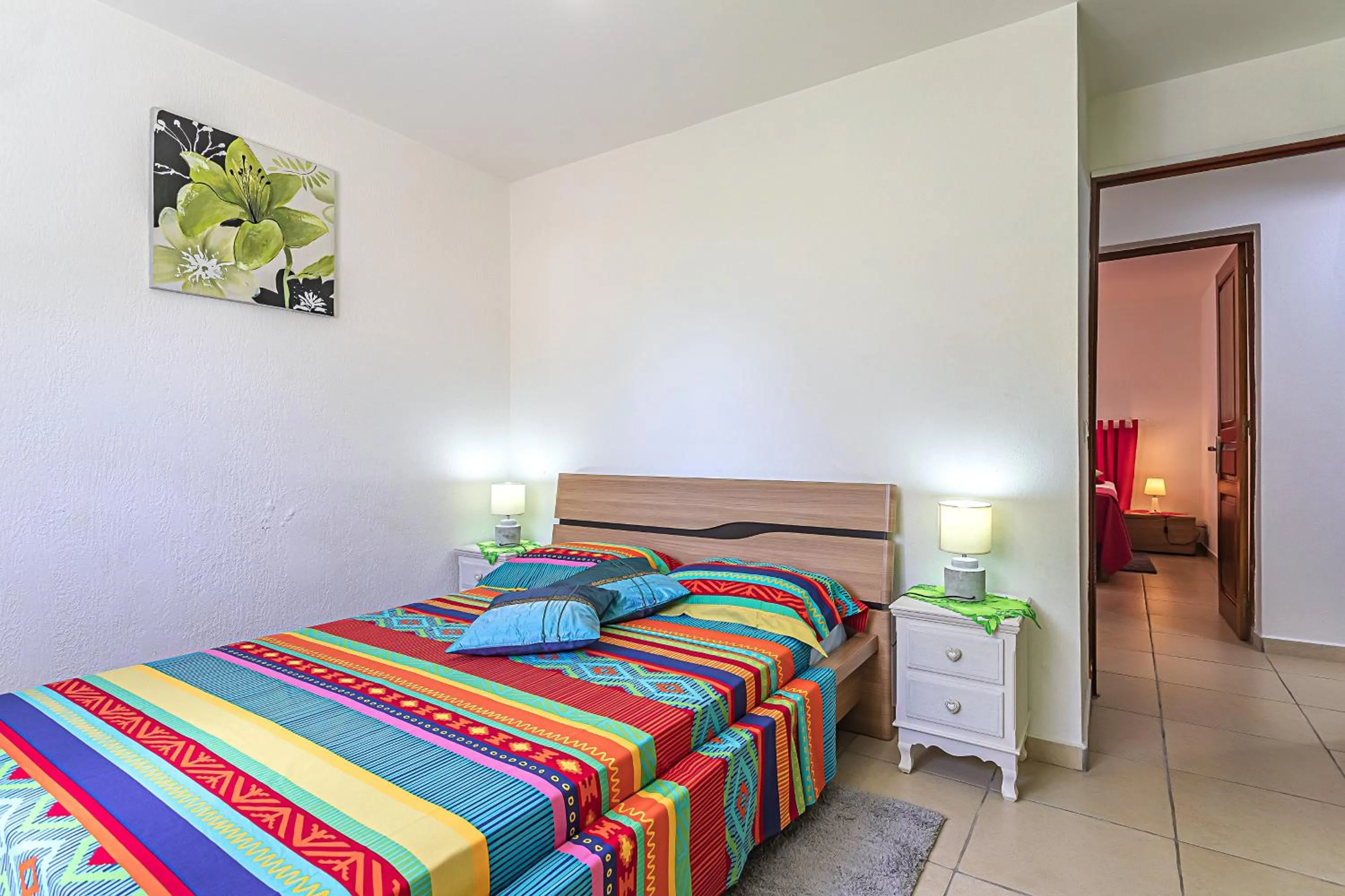 Bedroom, Bed in Chez Gerty Et Jocelyn