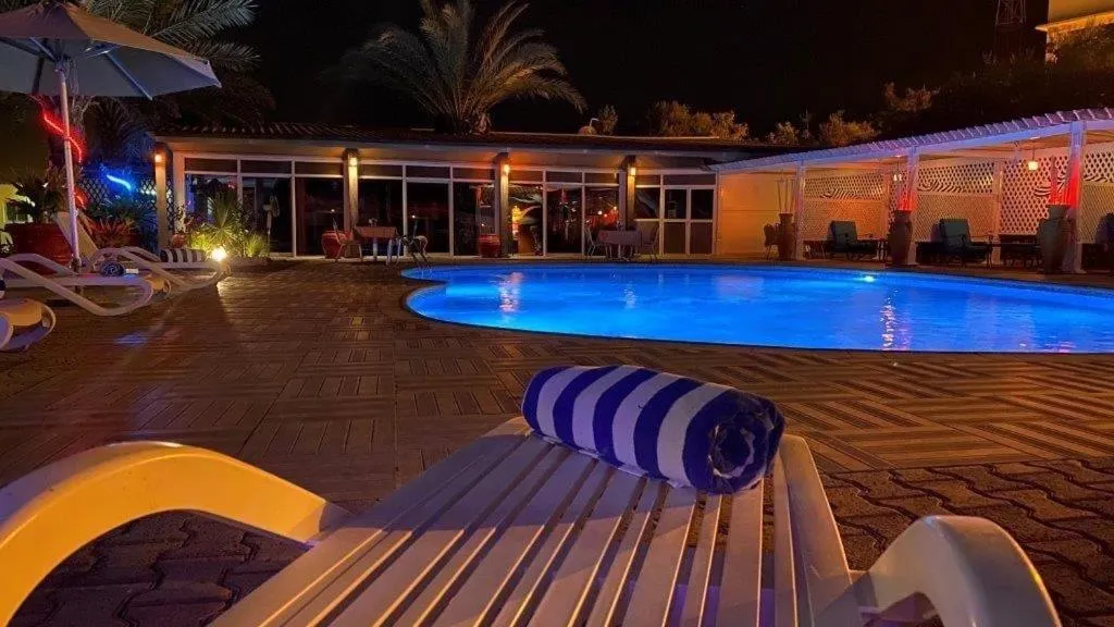 Pool view in Les Acacias Hotel Djibouti