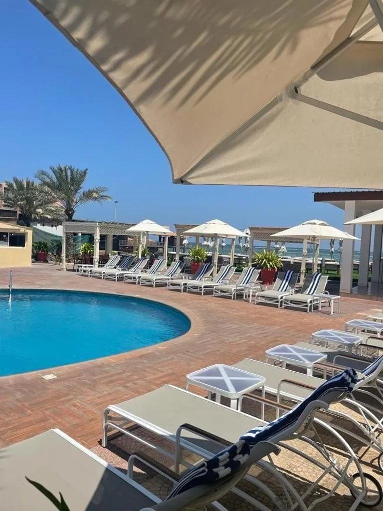 Swimming pool in Les Acacias Hotel Djibouti