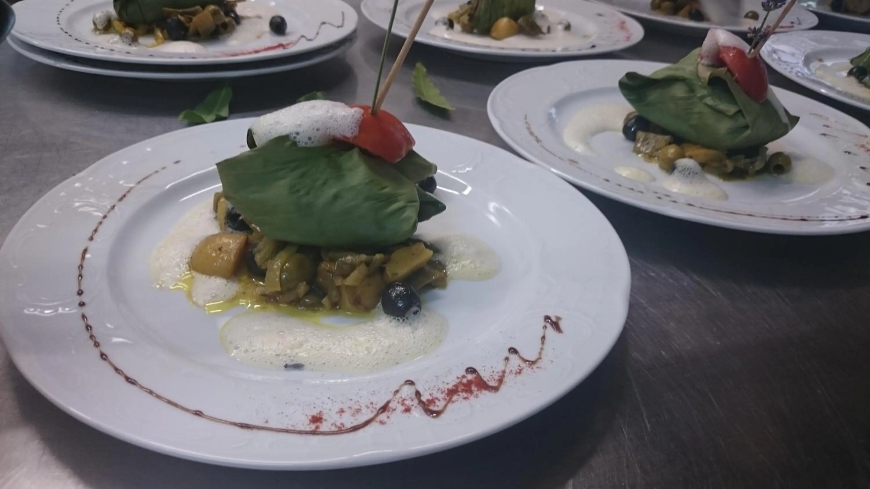 Food close-up in Hotel Restaurant La Verperie