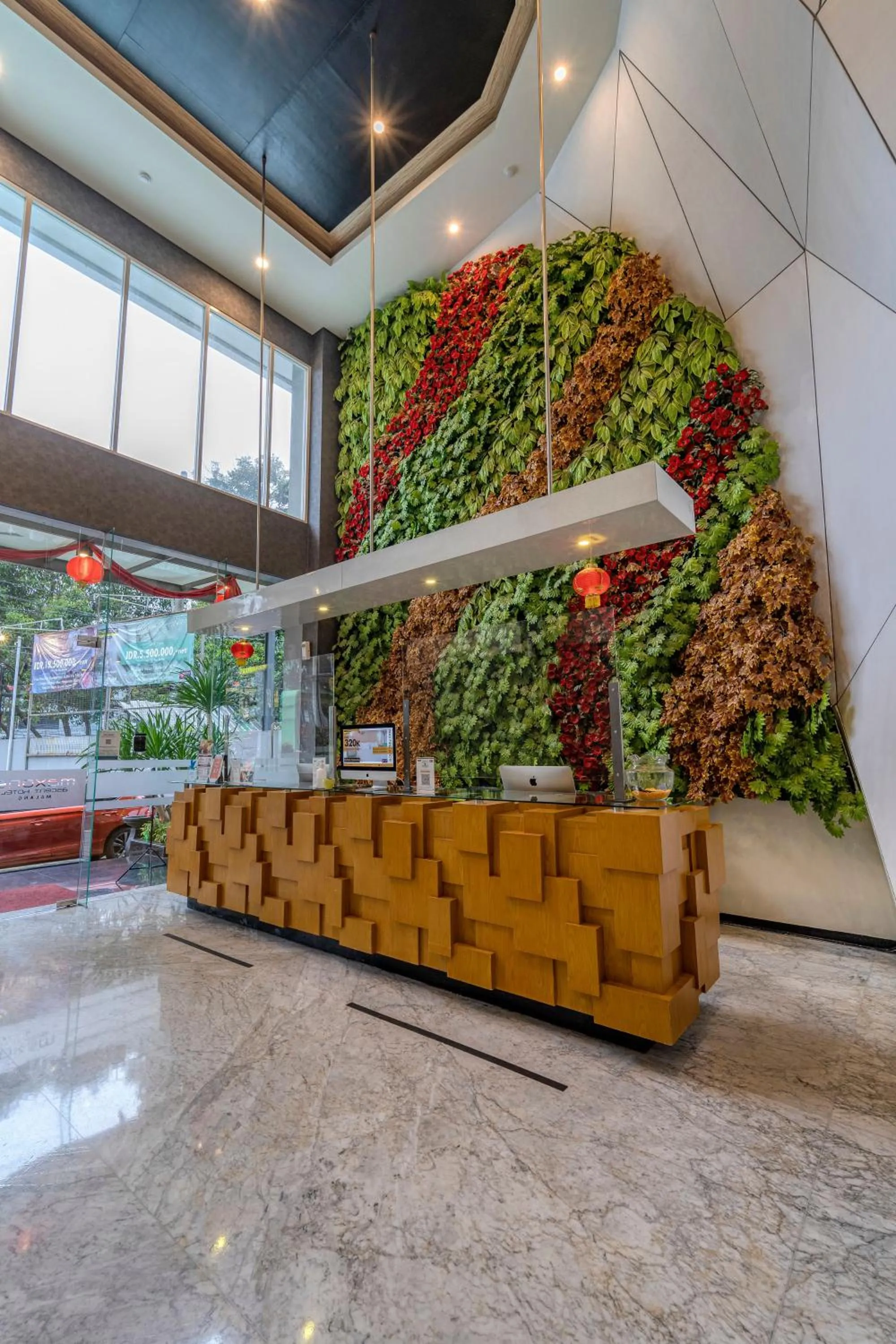 Property building in Ascent Hotel & Cafe Malang