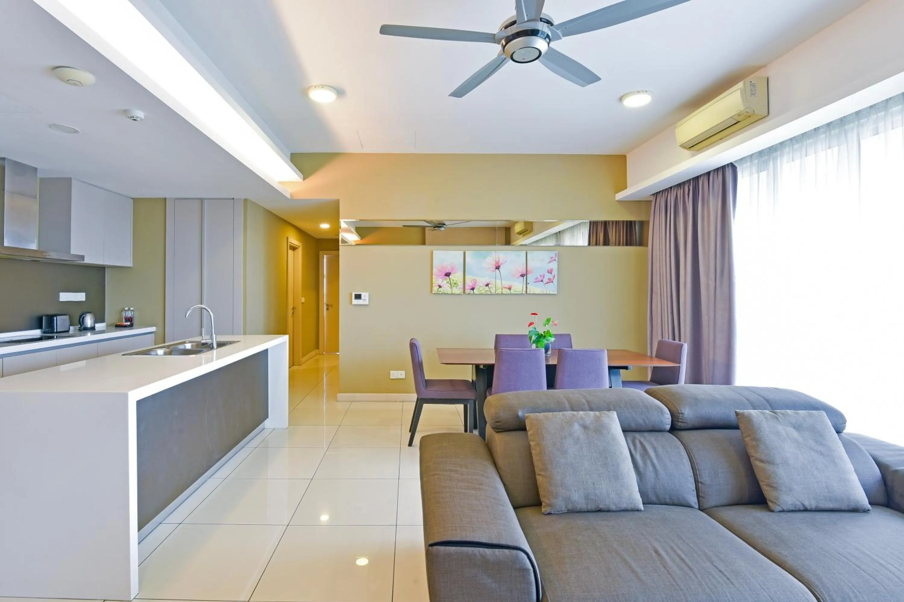 Bedroom in Palette Bukit Bintang Formerly Suasana Suites