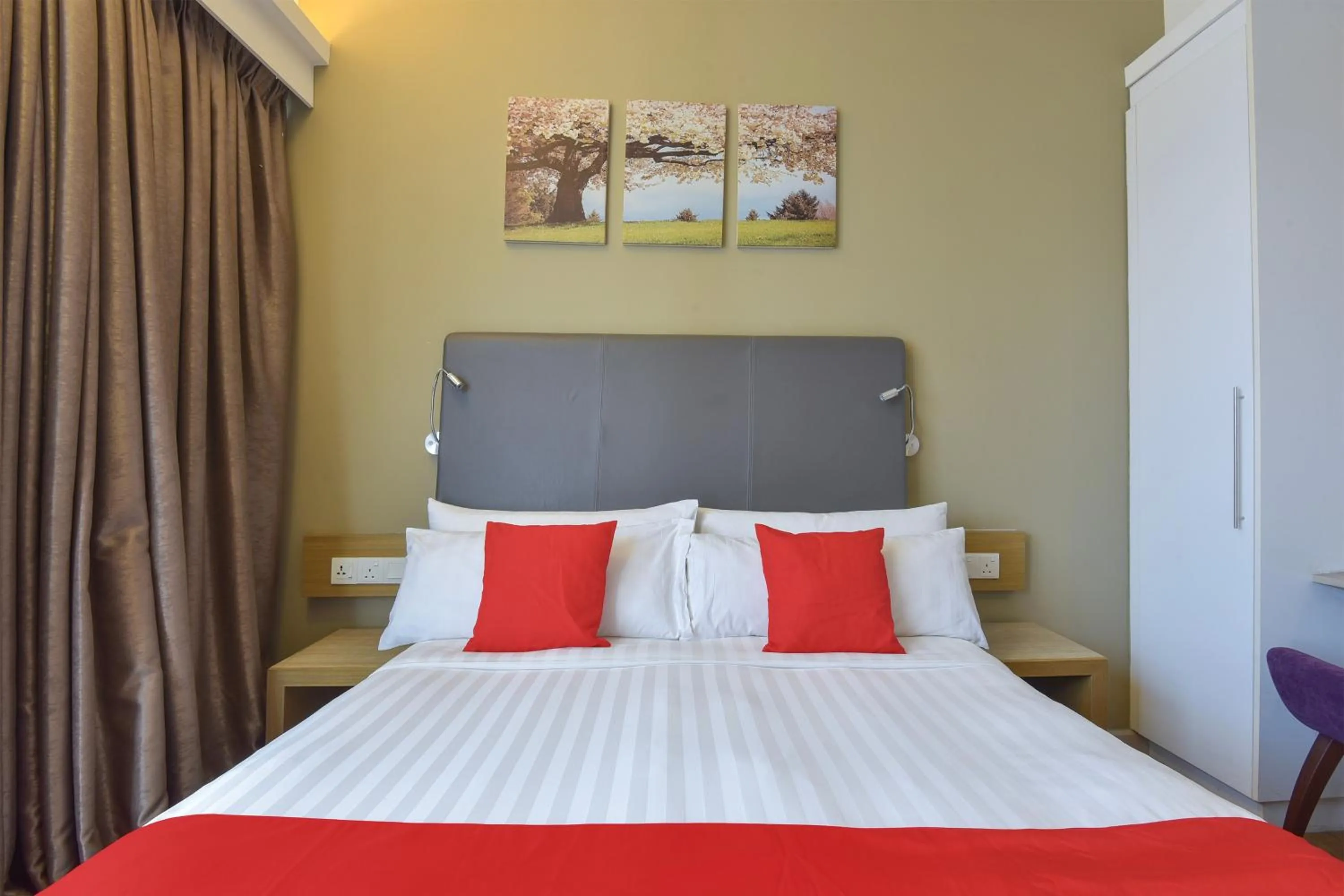 Bedroom, Bed in Palette Bukit Bintang Formerly Suasana Suites