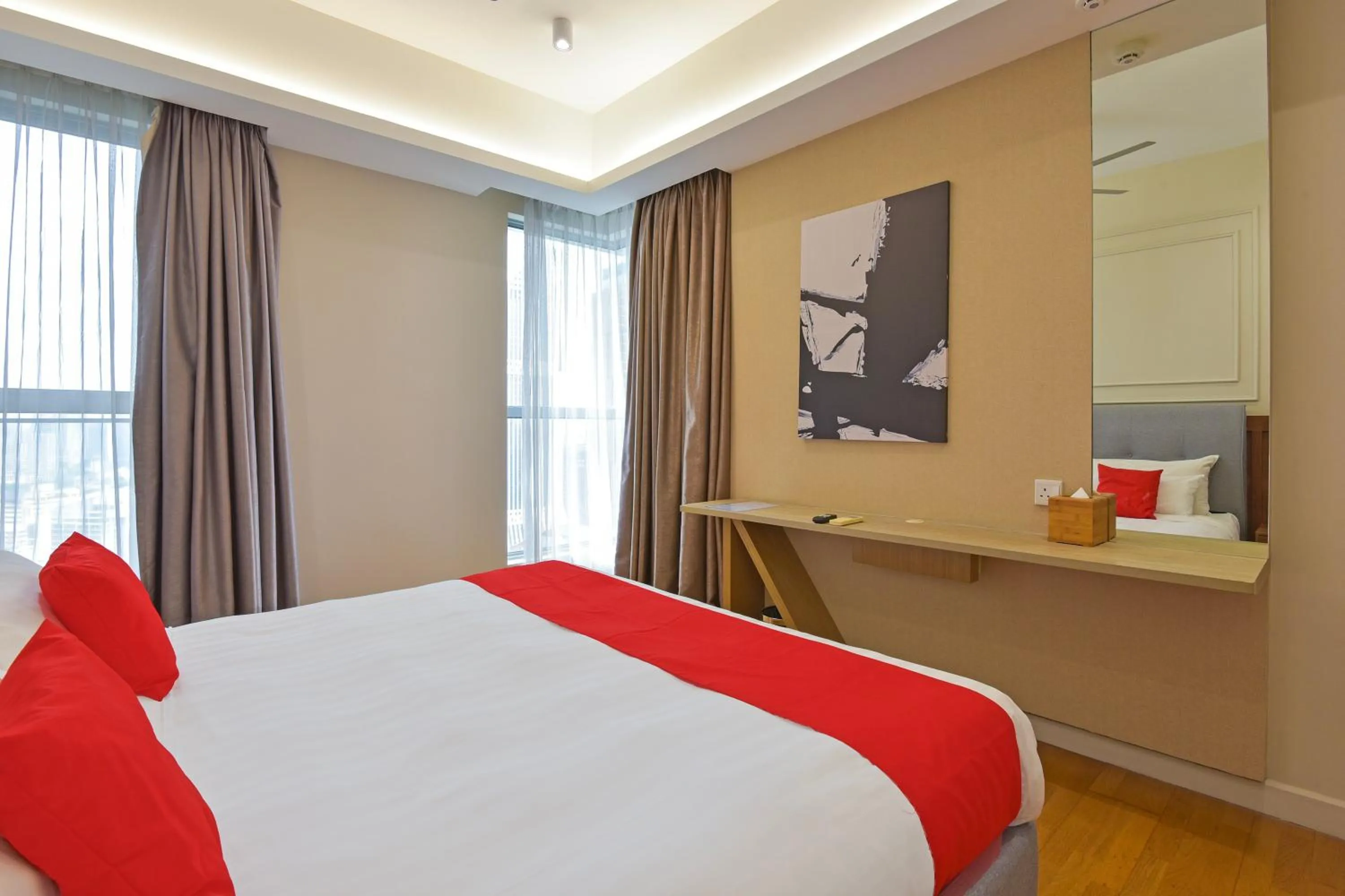 Bedroom, Bed in Palette Bukit Bintang Formerly Suasana Suites
