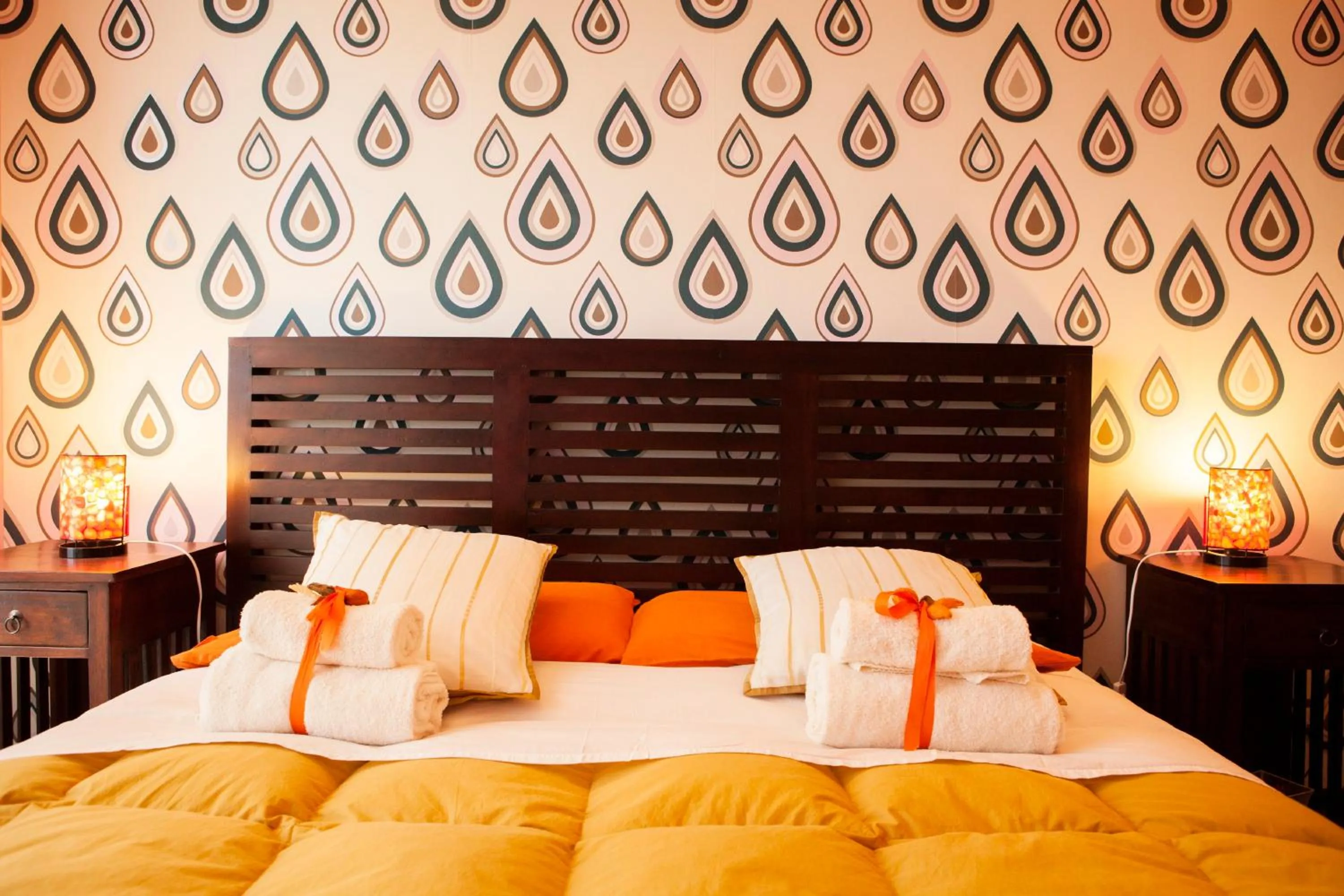 Bed in City Lights Rome