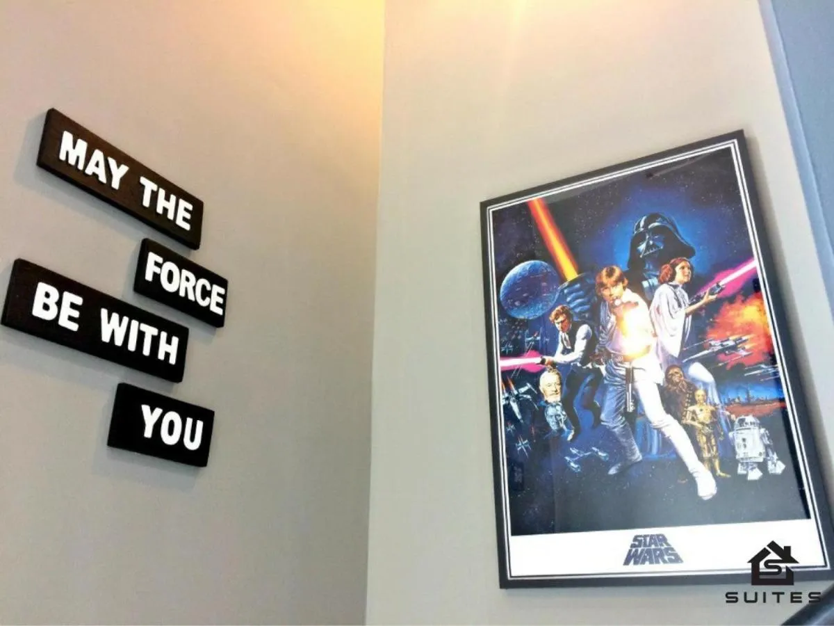 Decorative detail in S-Suites@The Scott Garden