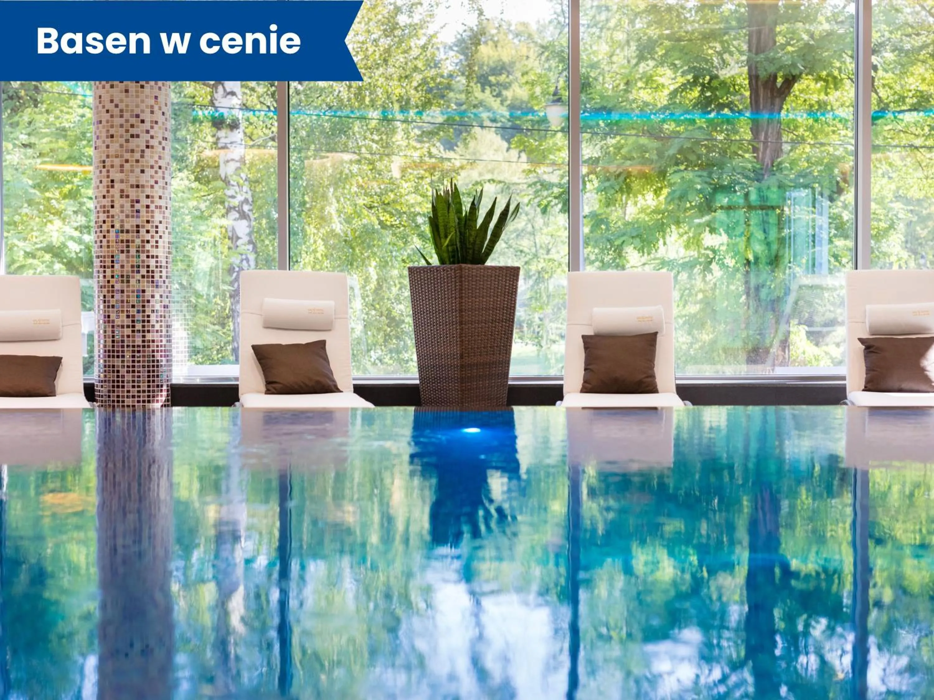 Swimming pool in Hotel Olympic Spa & Wellness