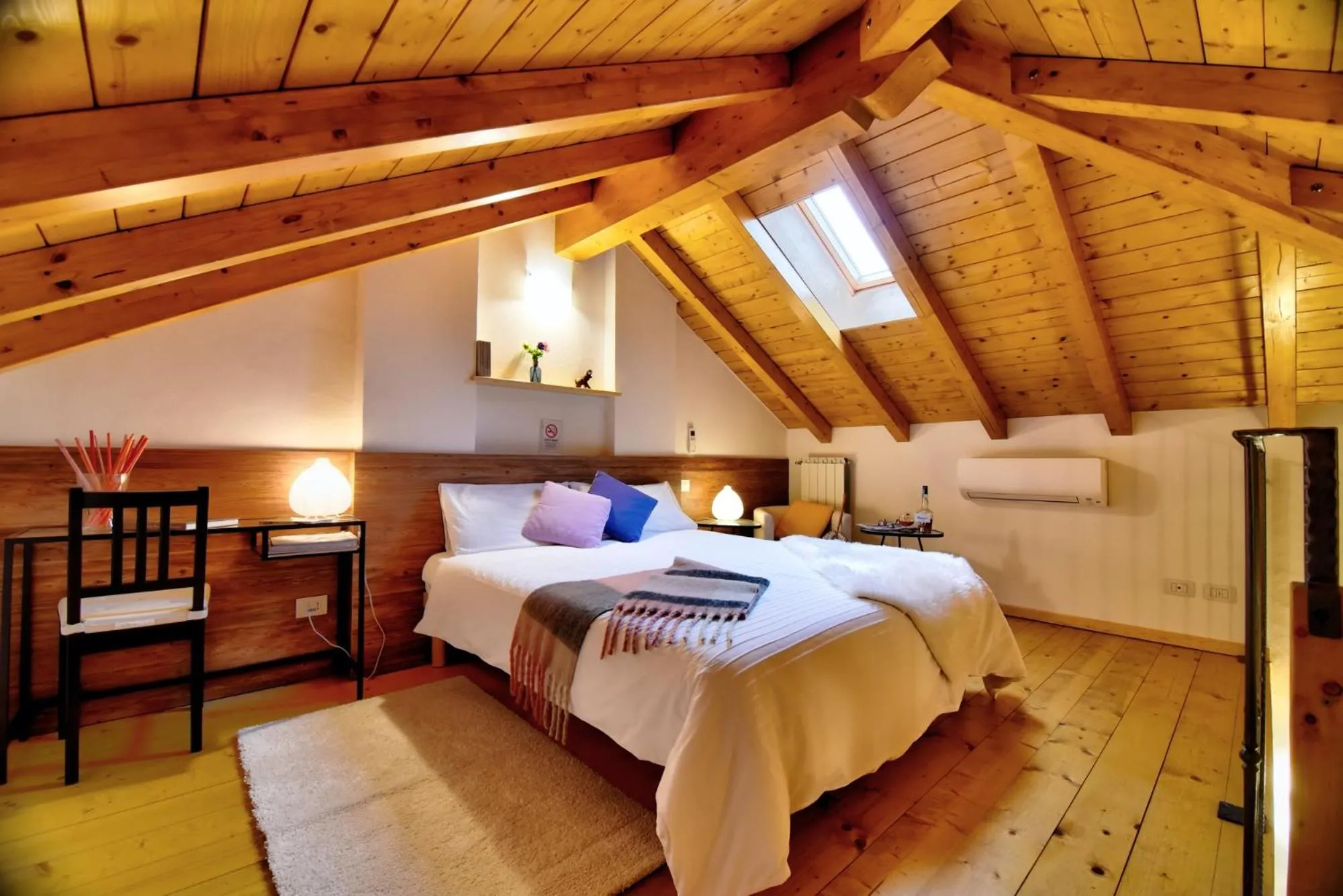 Quadruple Room with Terrace in Bed & Breakfast Le Due G