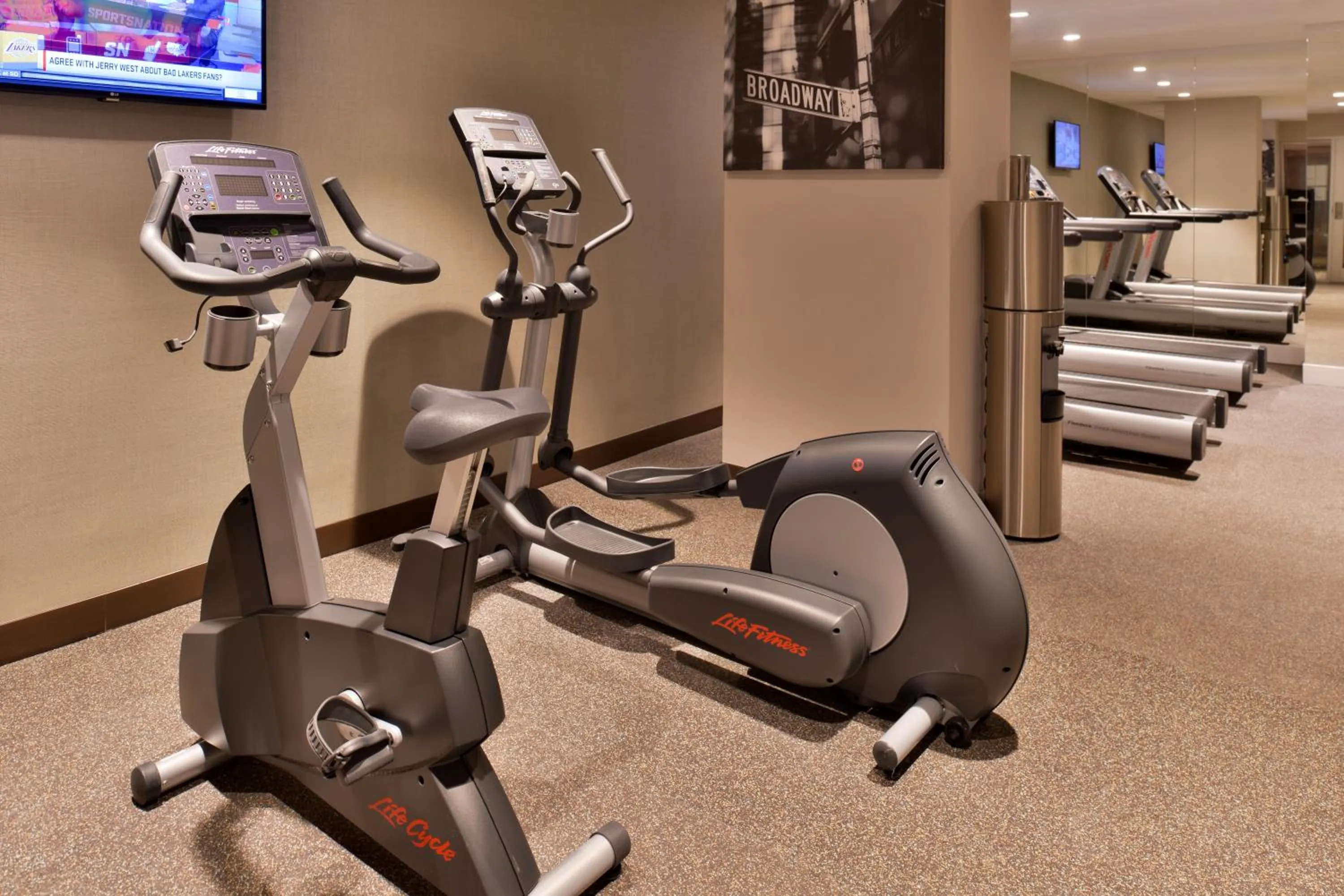 Fitness centre/facilities in Holiday Inn New York City - Times Square by IHG