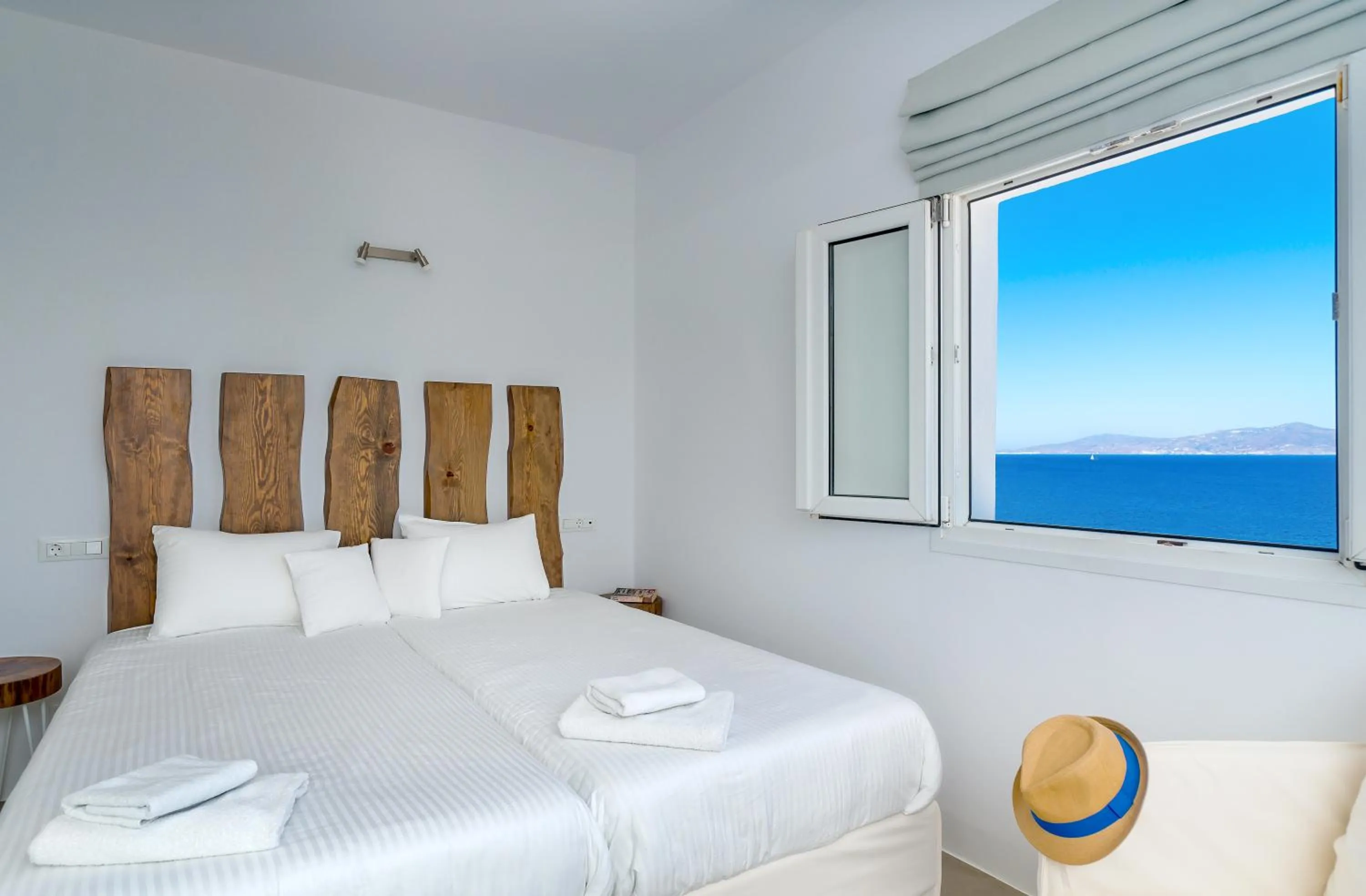 Natural landscape in Cape Mykonos