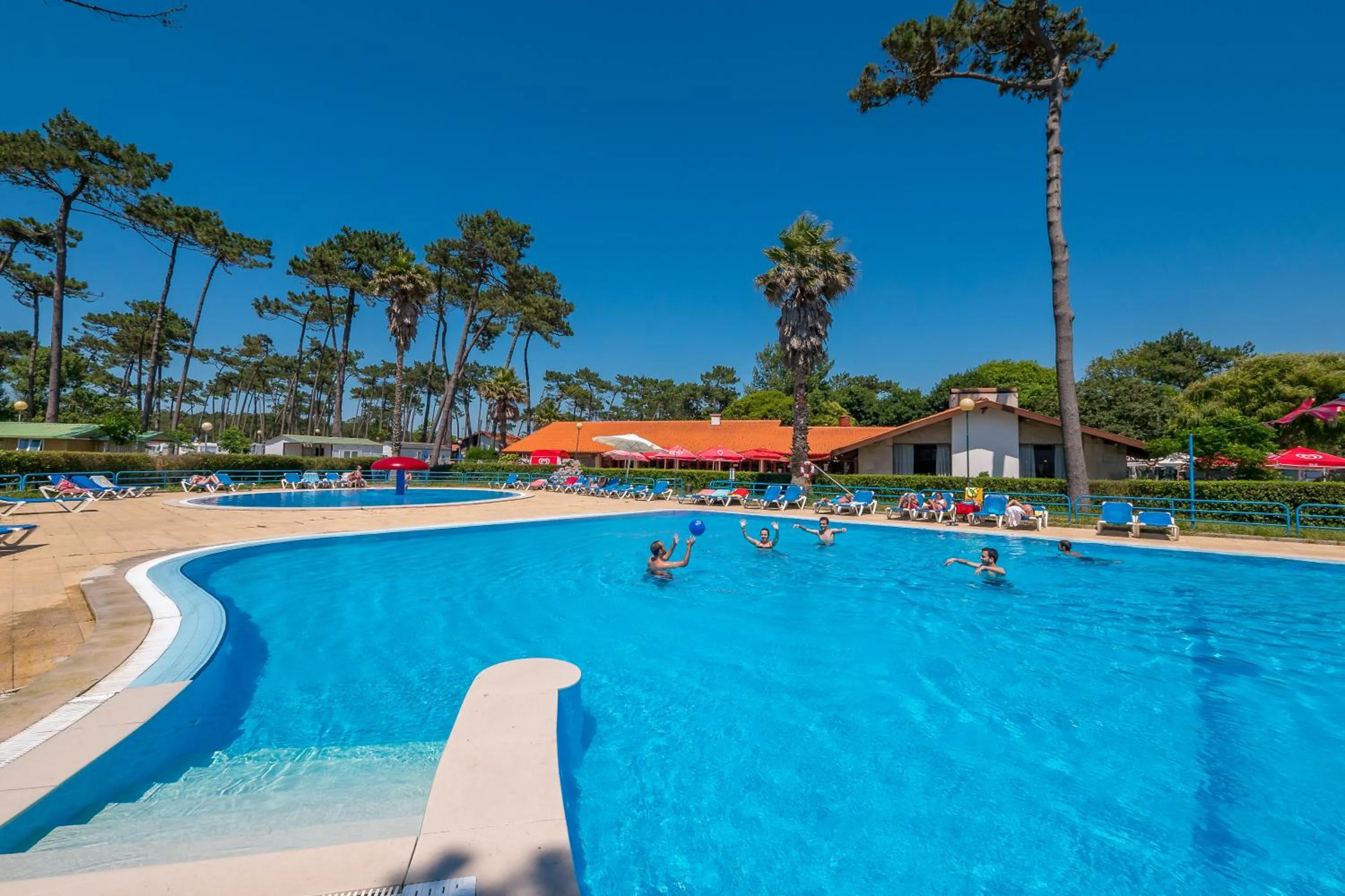 Swimming pool in Parque de Campismo Orbitur Angeiras