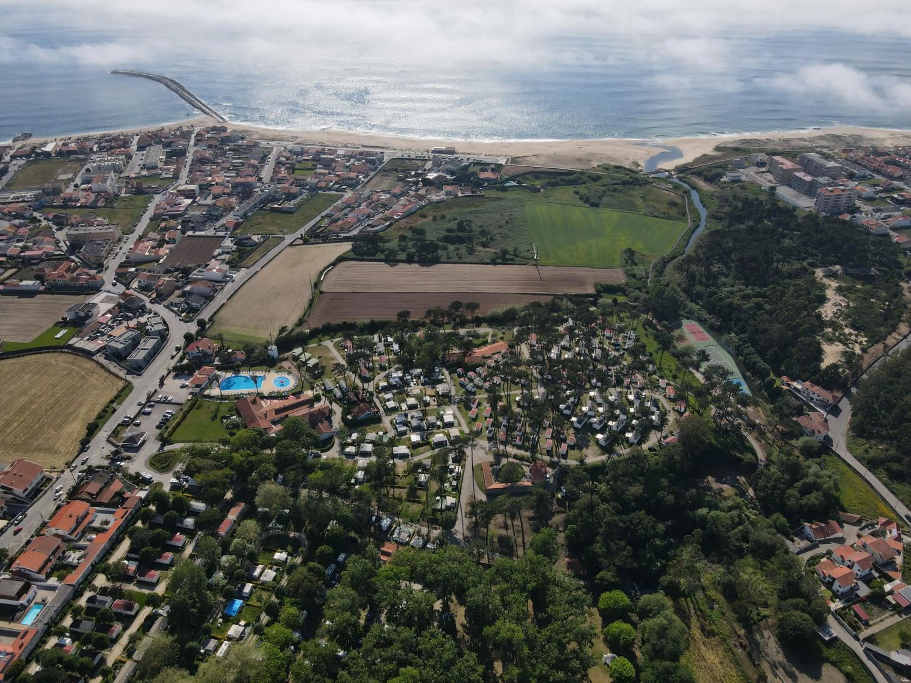 Bird's eye view in Parque de Campismo Orbitur Angeiras