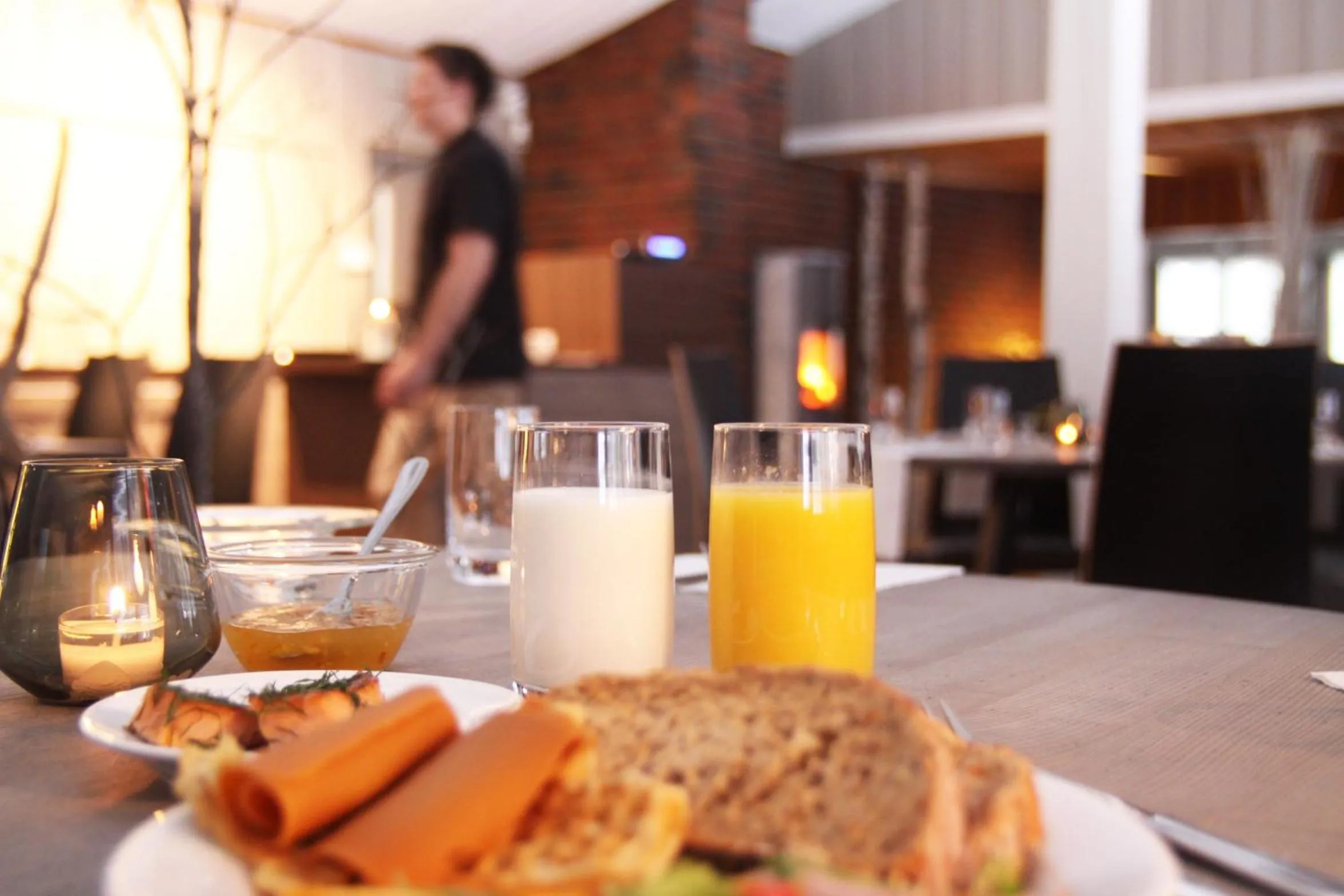 Breakfast in Haukeli Hotel