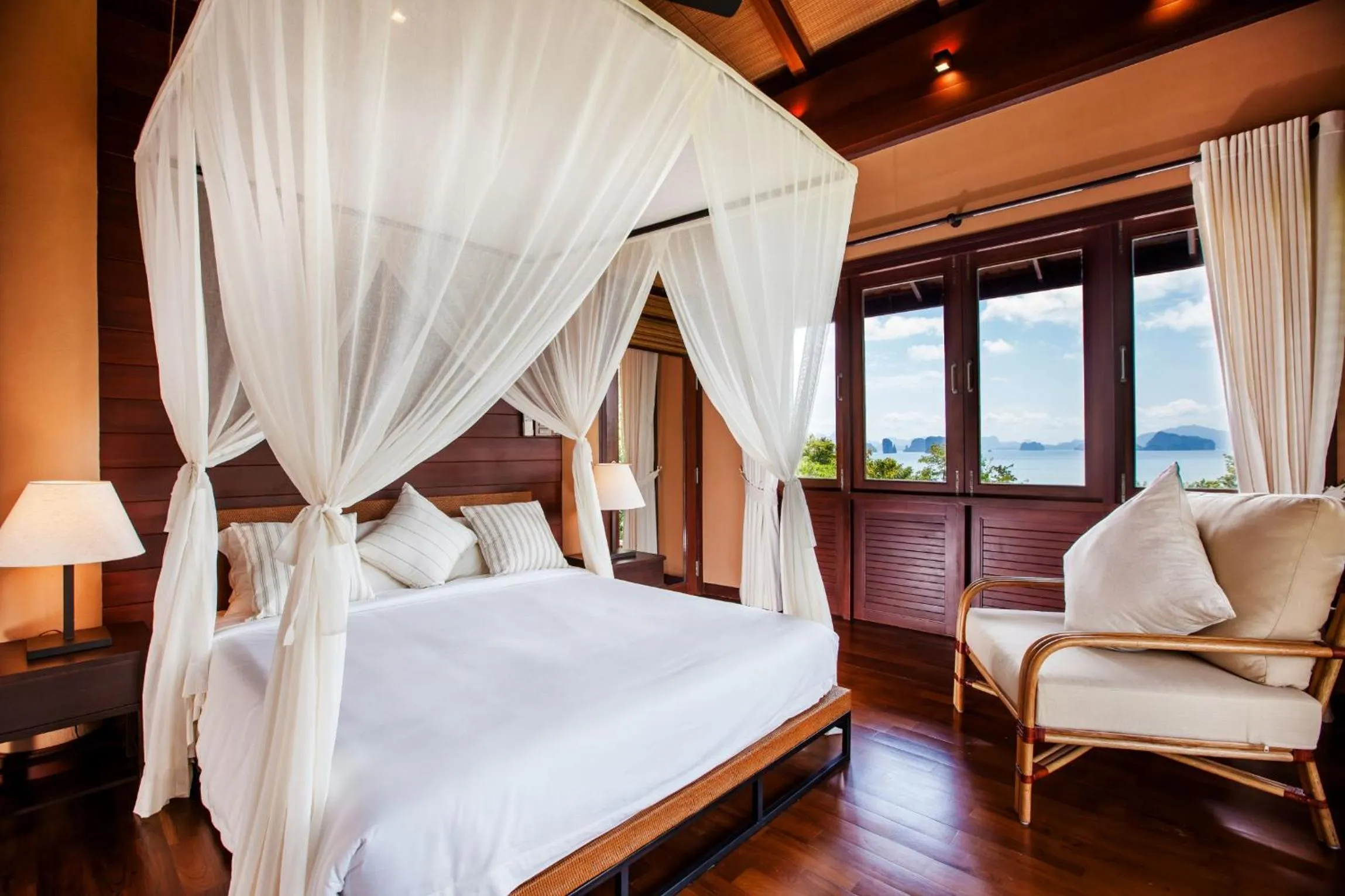 Bedroom, Bed in Villa Lydia, Koh Yao Noi