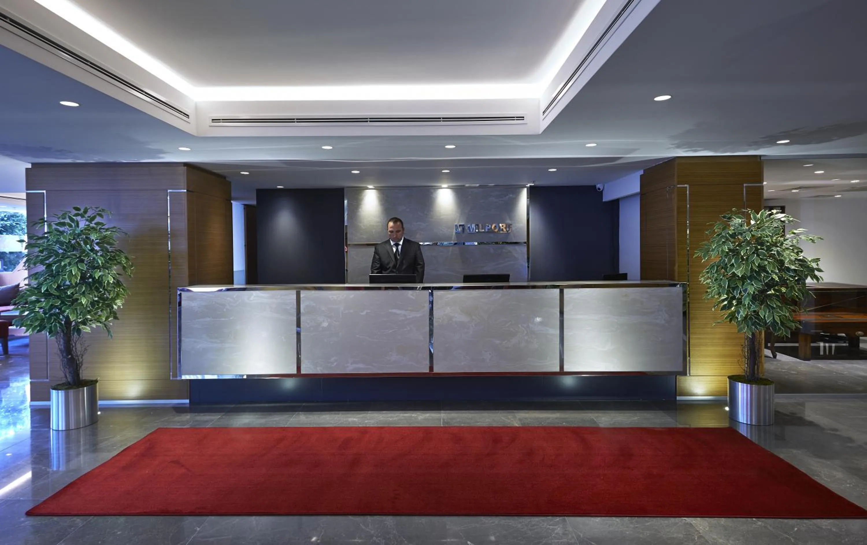 Lobby or reception in Milport Hotel Levent Istanbul