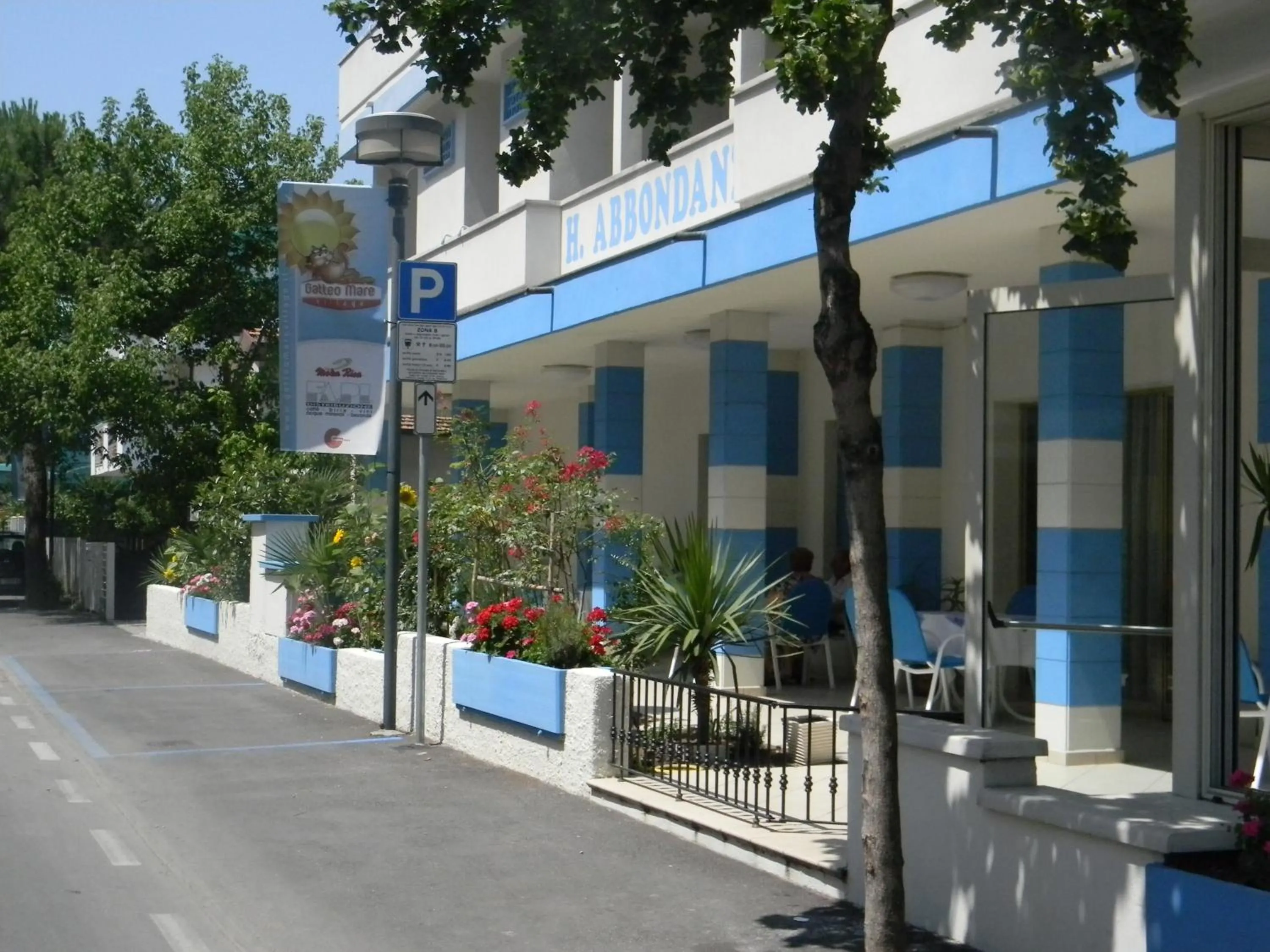Facade/entrance in Hotel Abbondanza