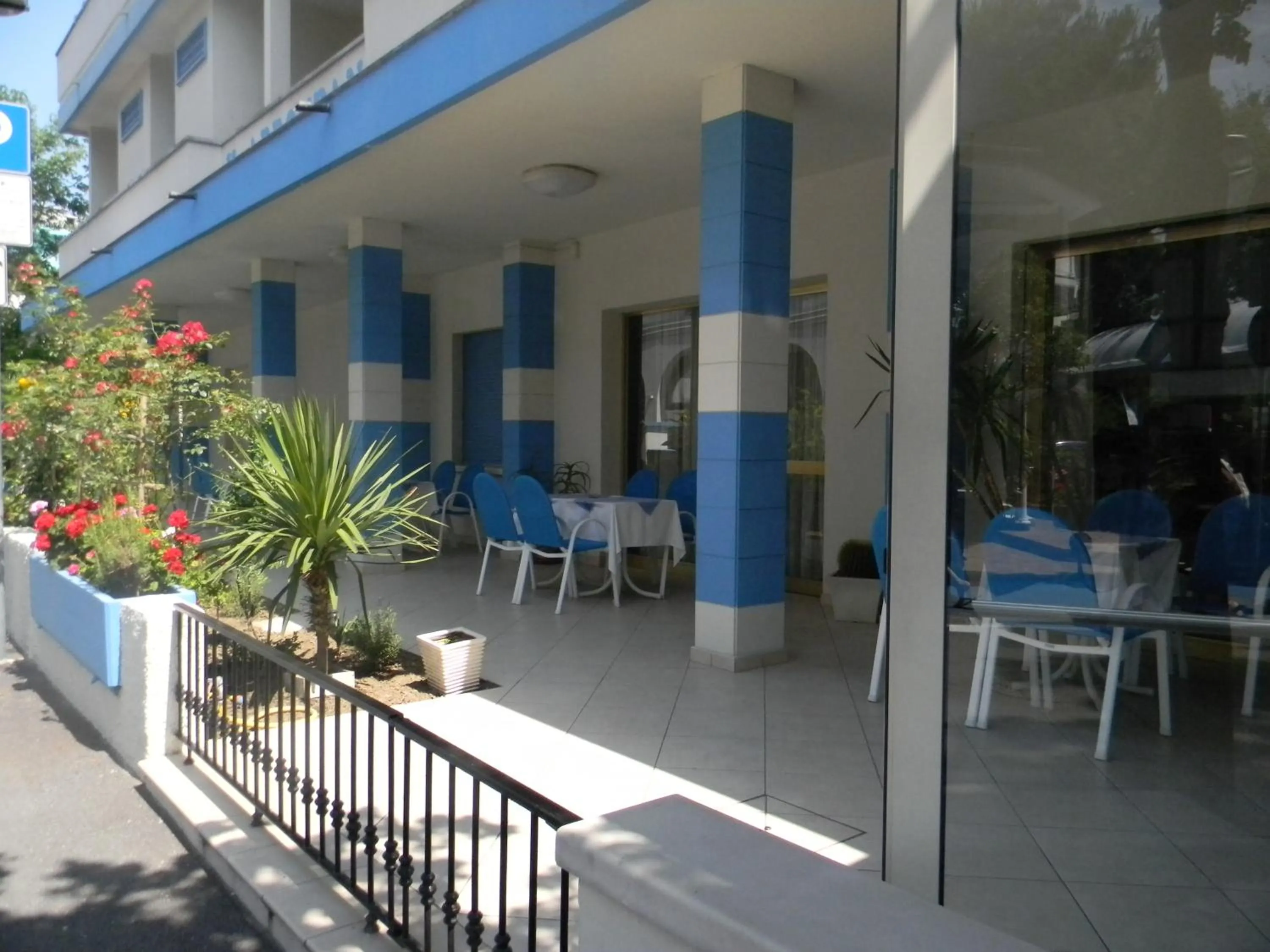 Patio in Hotel Abbondanza