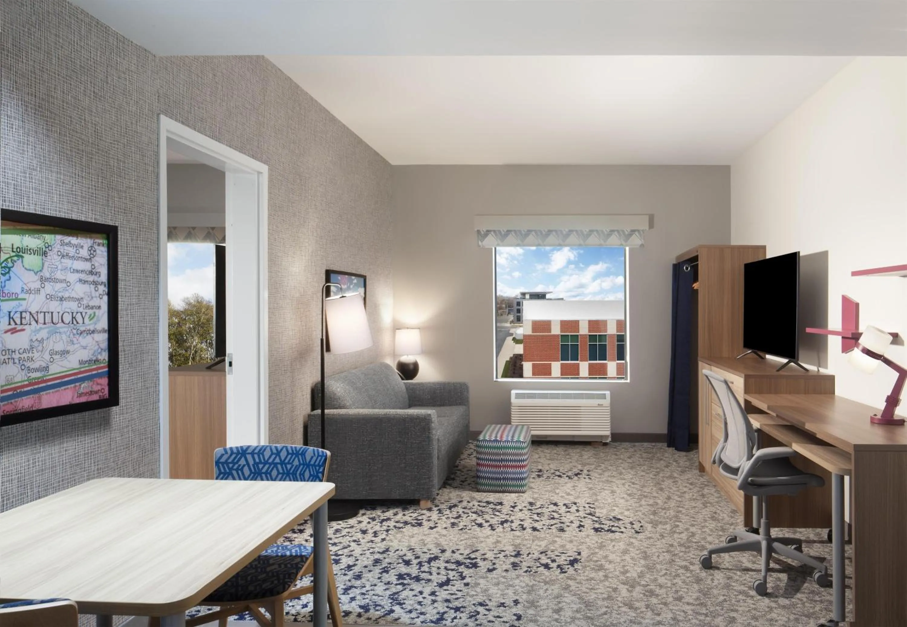 Living room in Home2 Suites By Hilton Owensboro