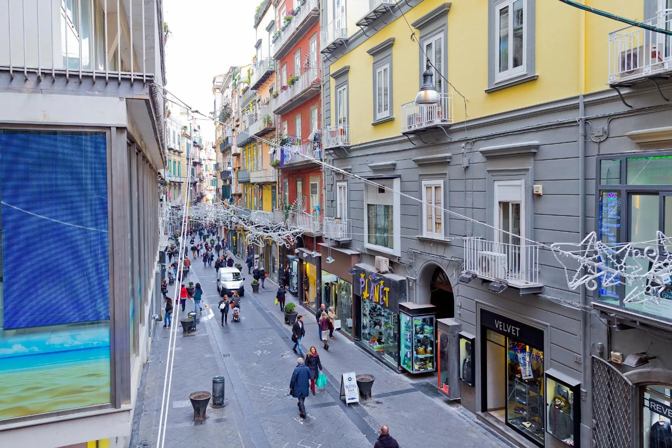 Street view in Chiaia 197 Deluxe Residence