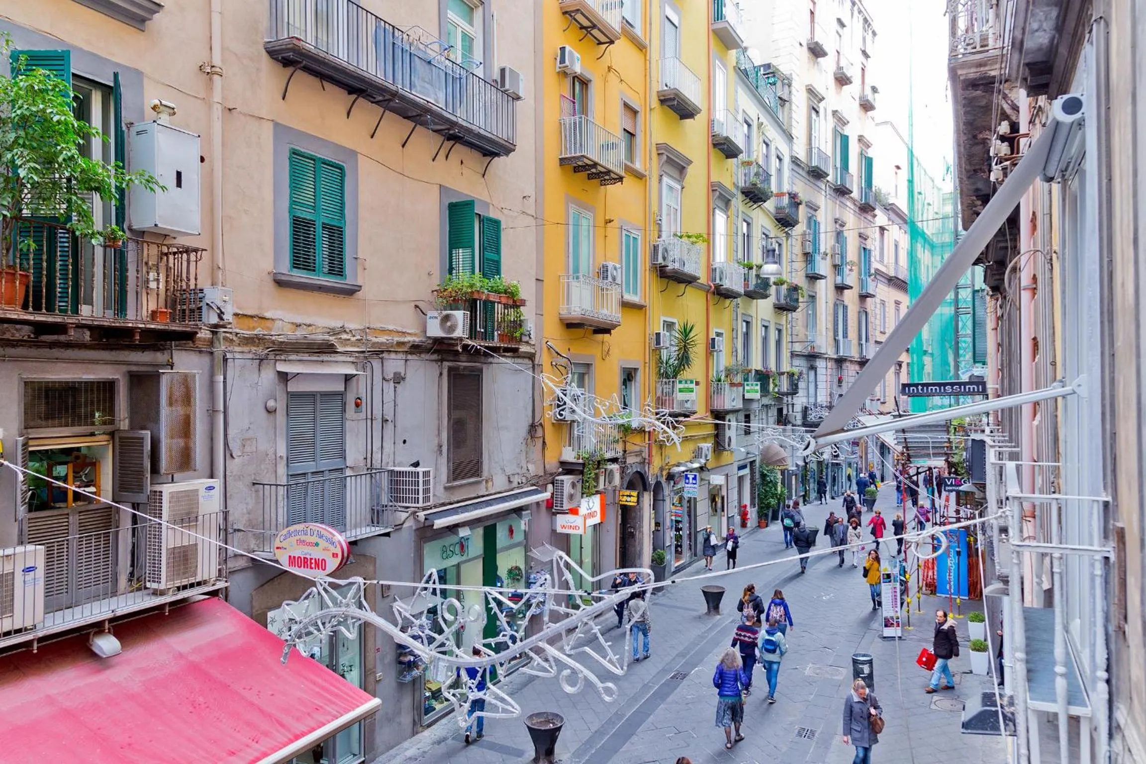 Street view in Chiaia 197 Deluxe Residence