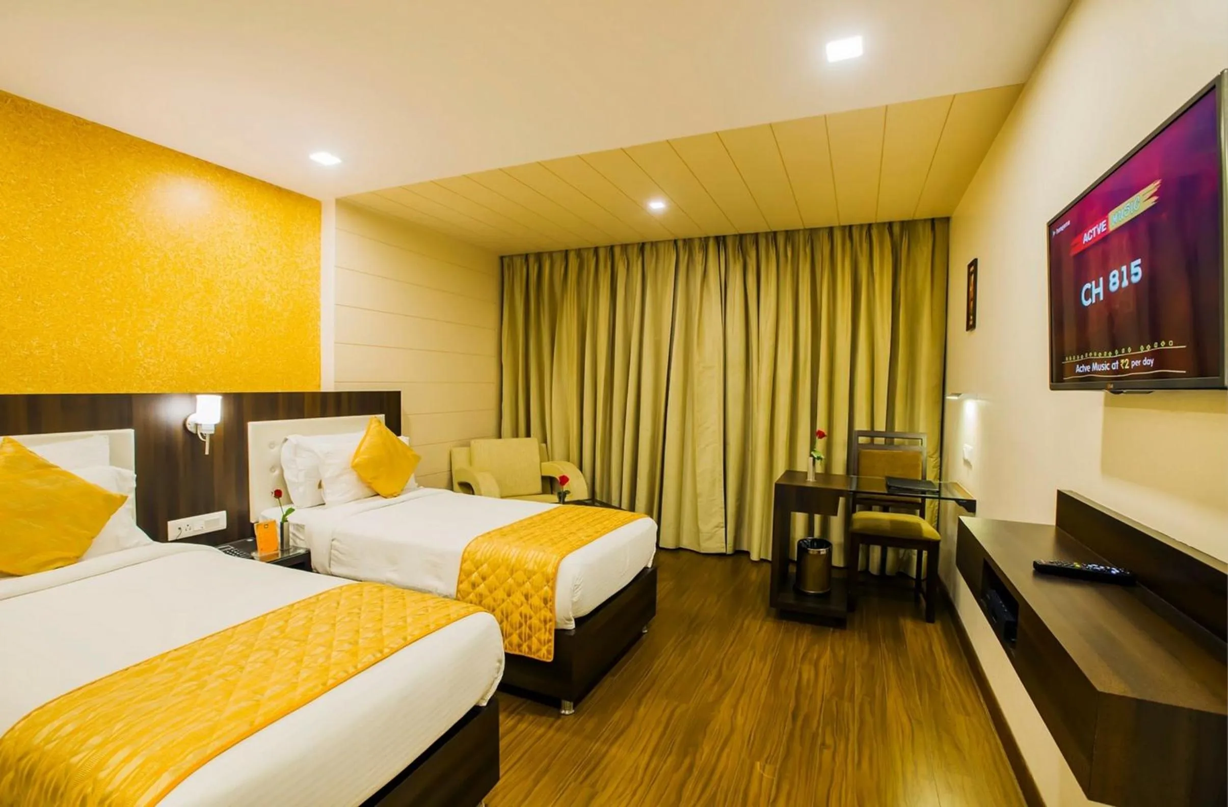 Bedroom, Bed in Kapish Smart - Hotel Jaipur City Centre