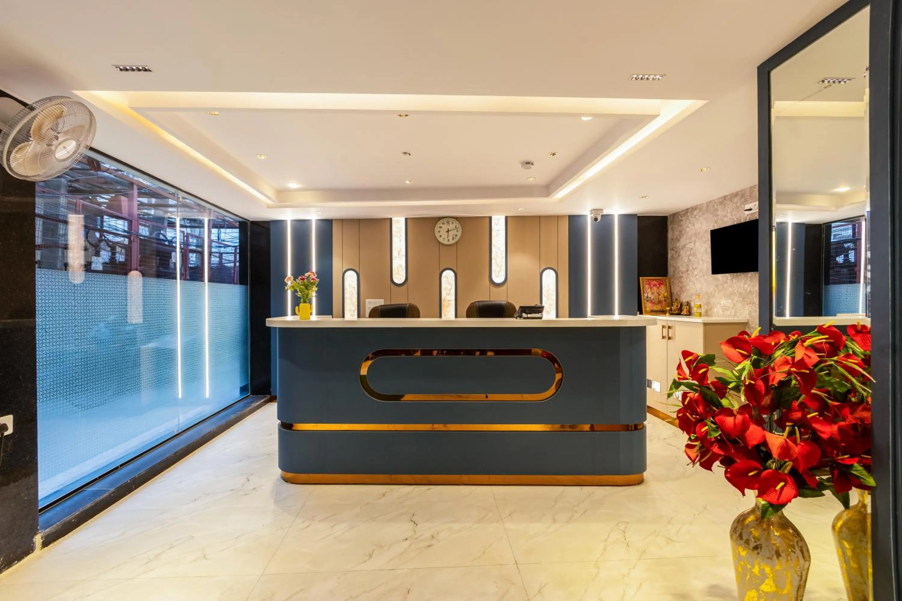 Lobby or reception in Hotel Stay House Inn 3 Mints walk from New Delhi Railway station,5 Mints from Metro