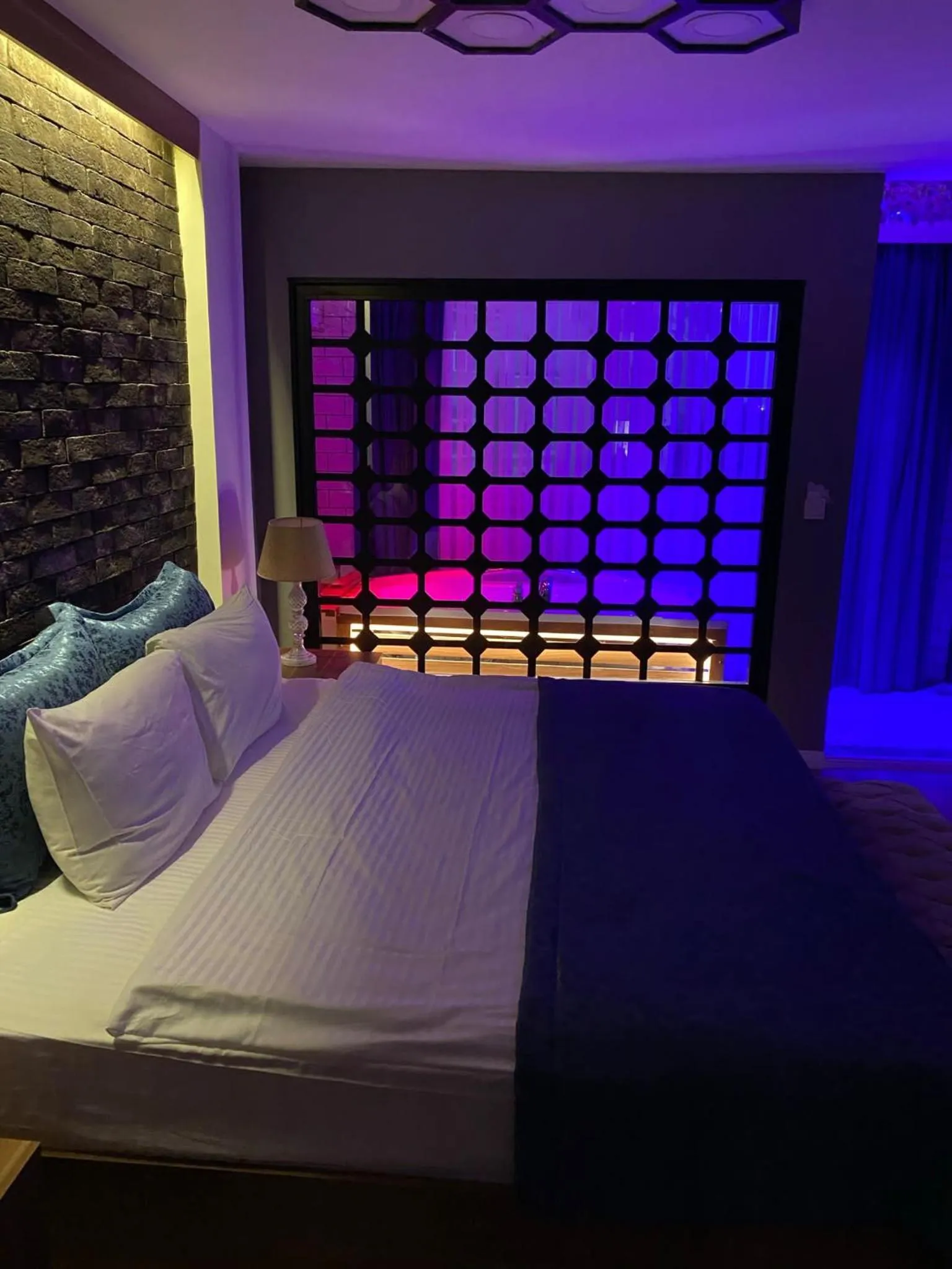 Bed in Taksim Yazıcı Residence