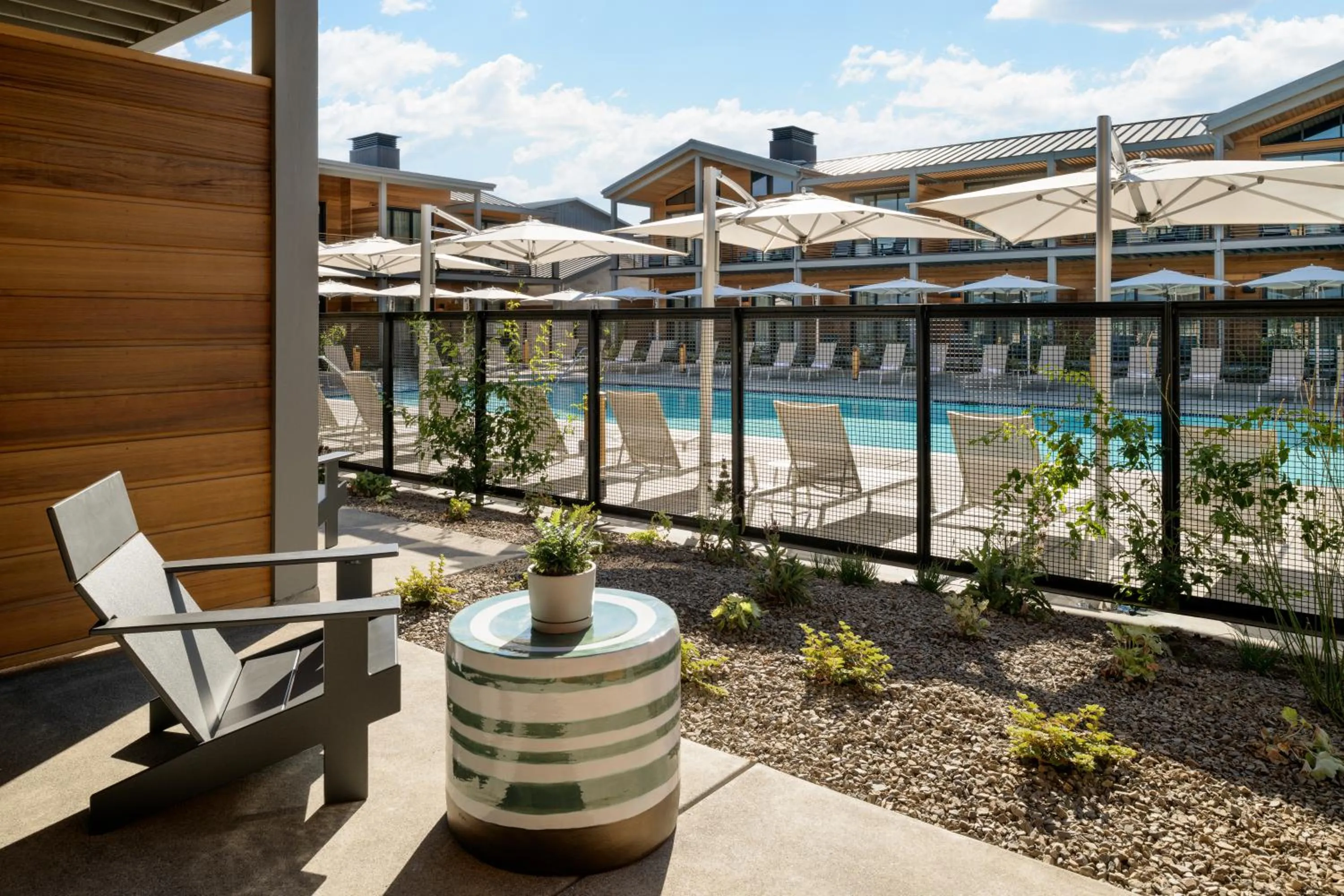 Patio in Appellation Healdsburg