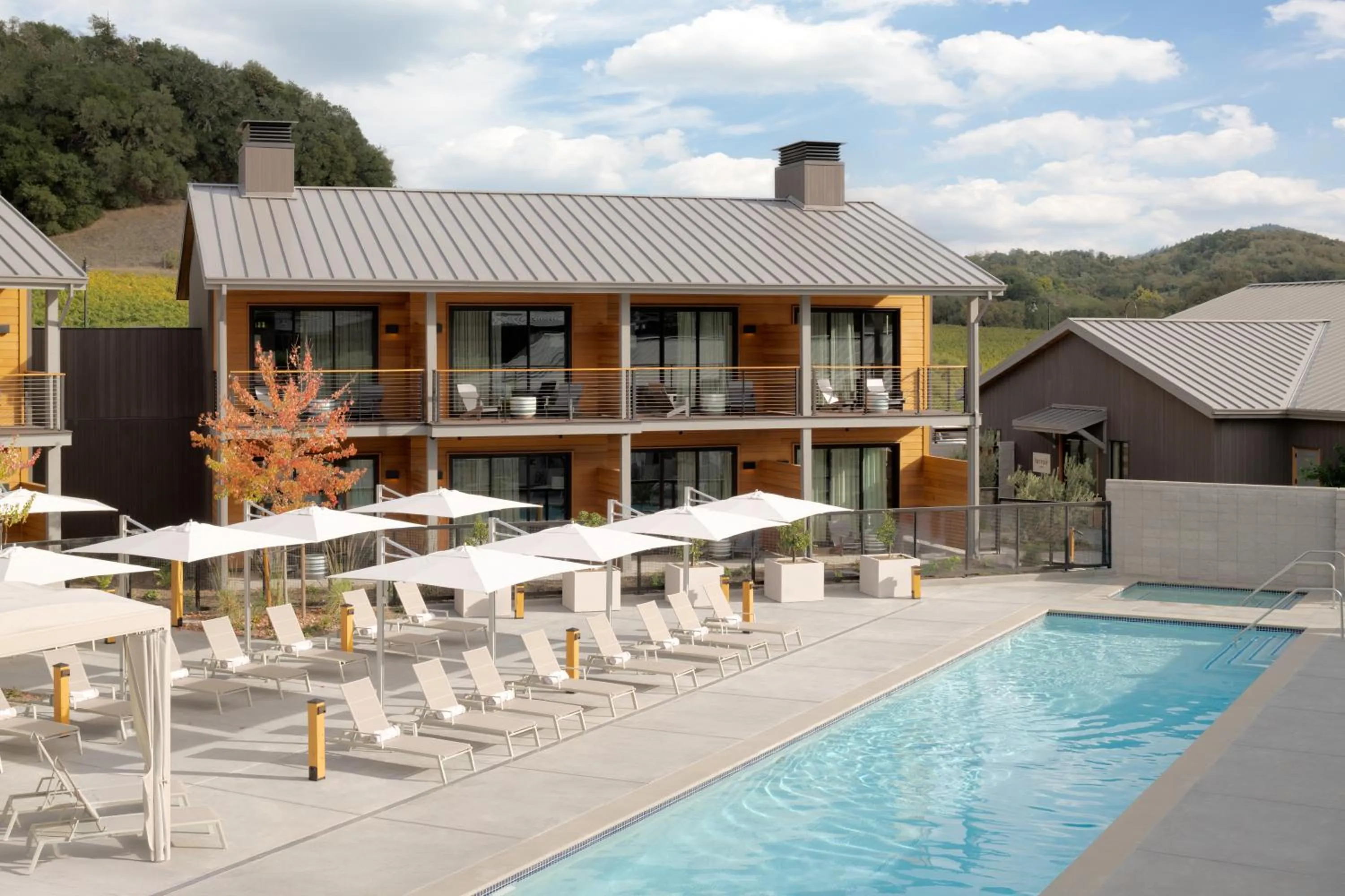 Swimming pool in Appellation Healdsburg