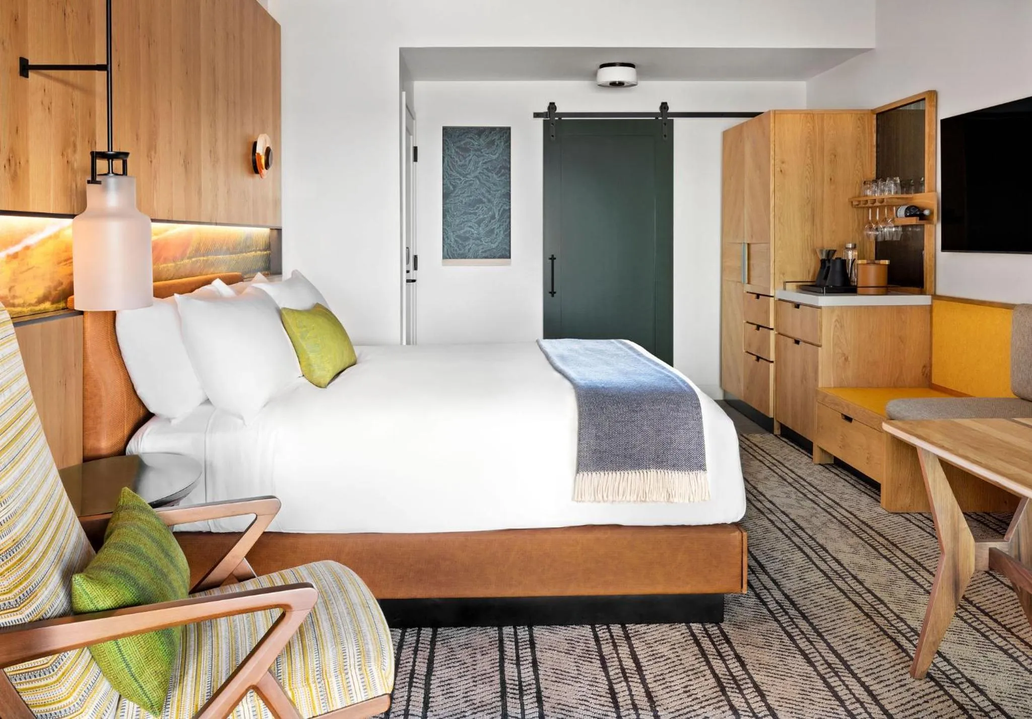 Bedroom, Bed in Appellation Healdsburg