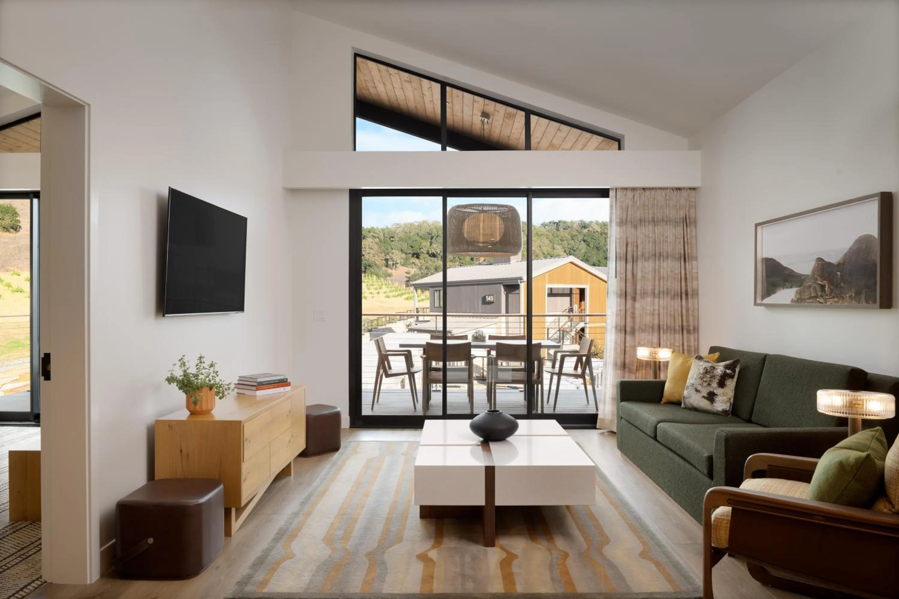 Living room in Appellation Healdsburg