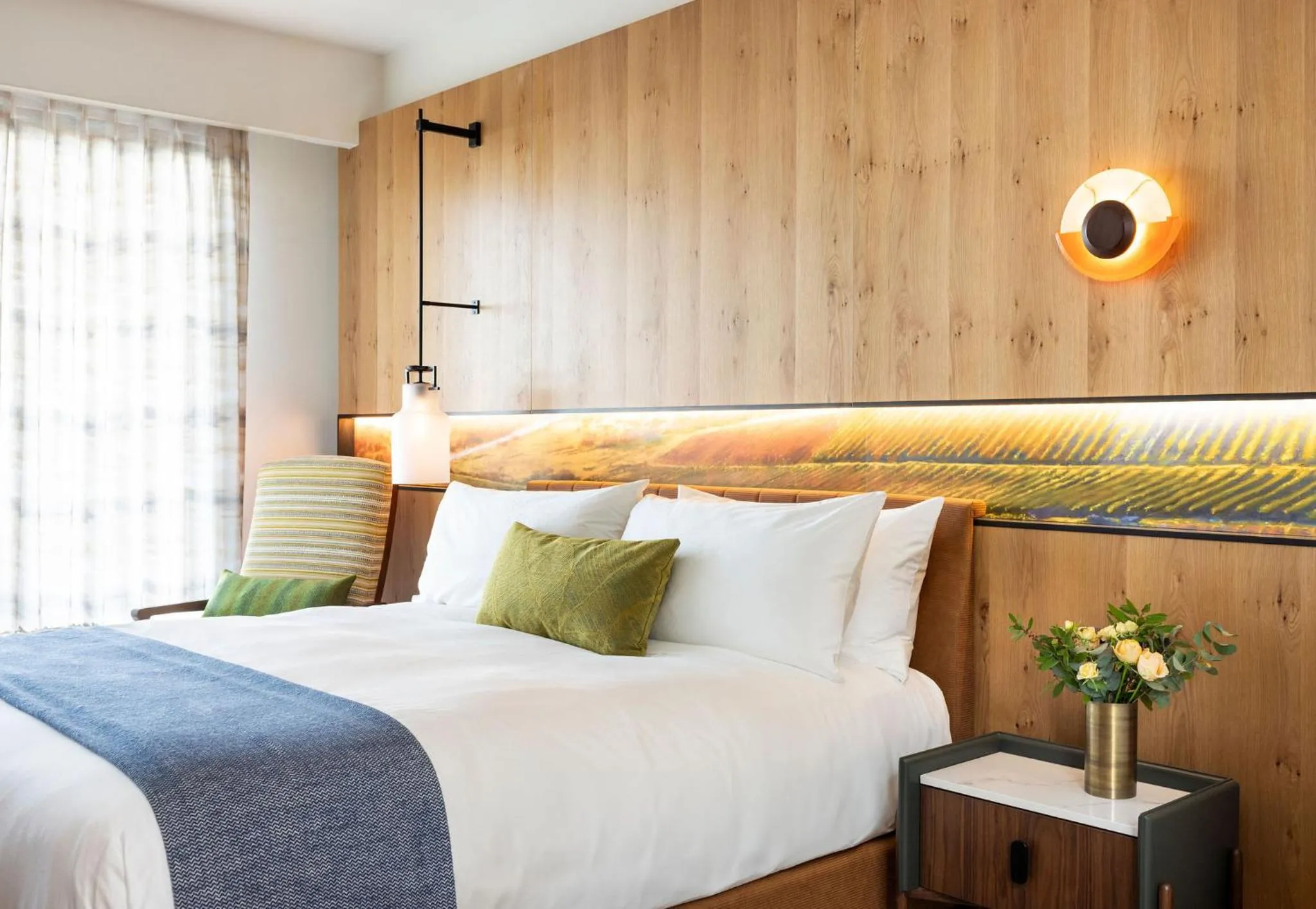 Bedroom, Bed in Appellation Healdsburg