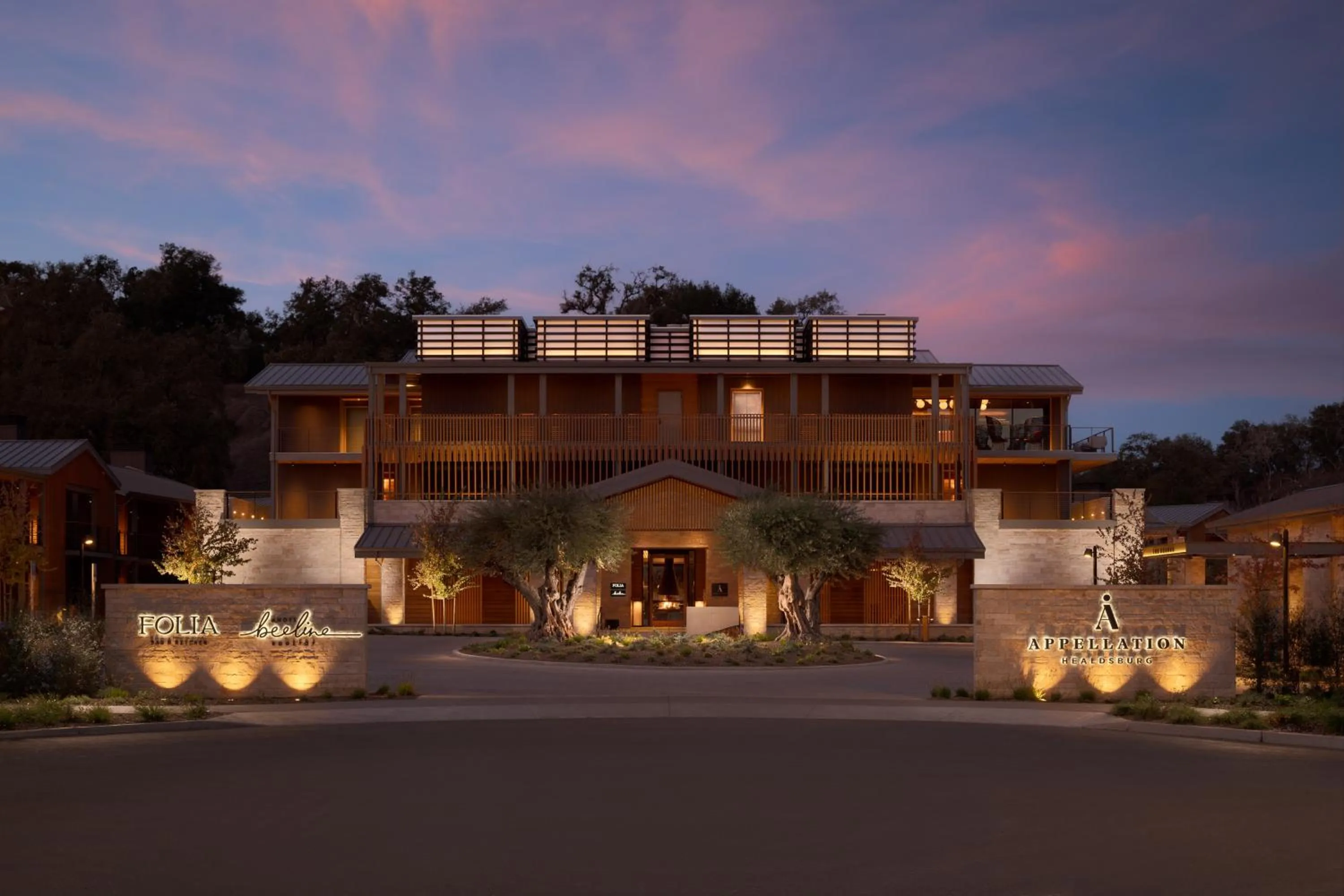 Facade/entrance in Appellation Healdsburg