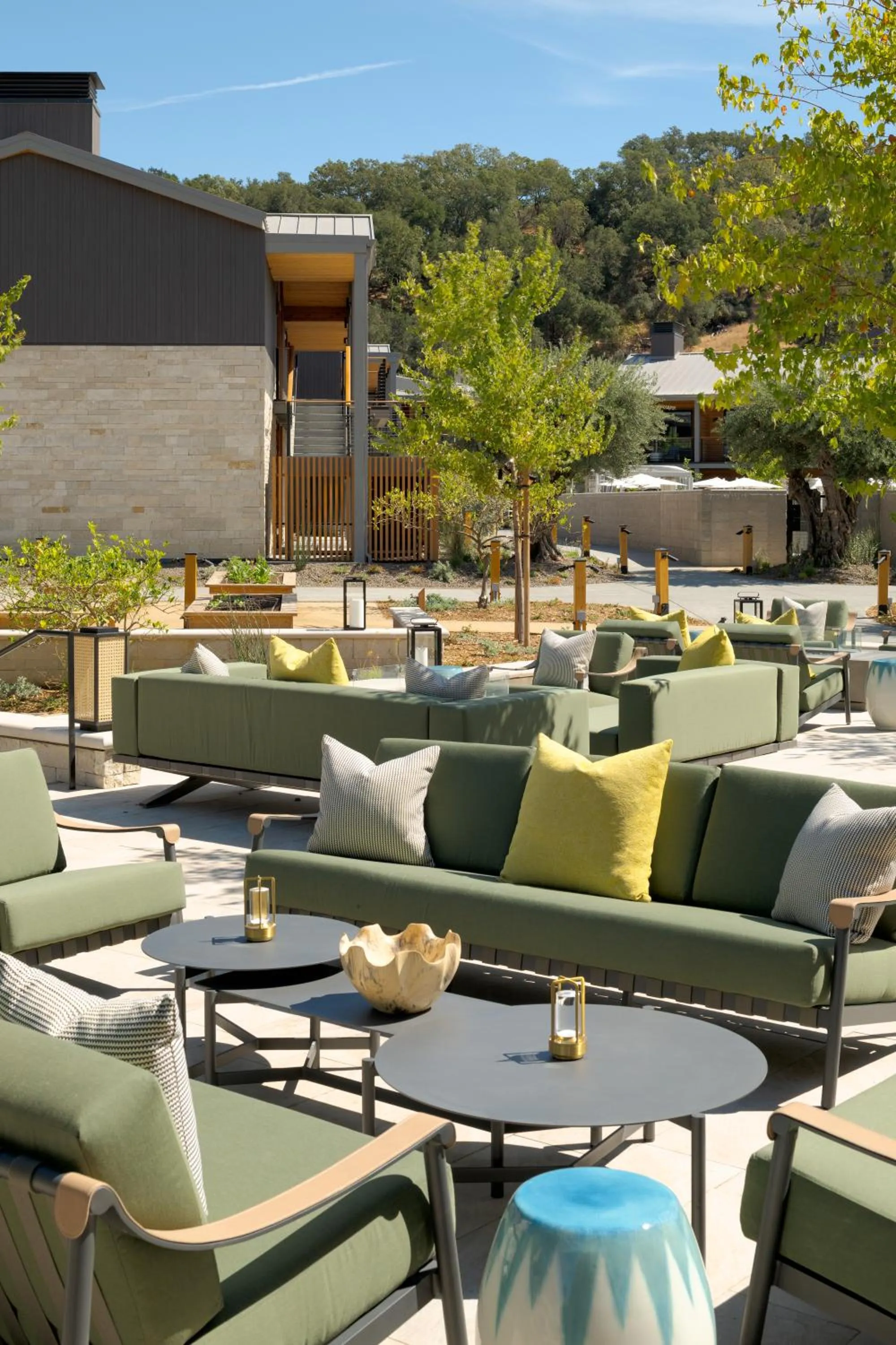 Inner courtyard view in Appellation Healdsburg