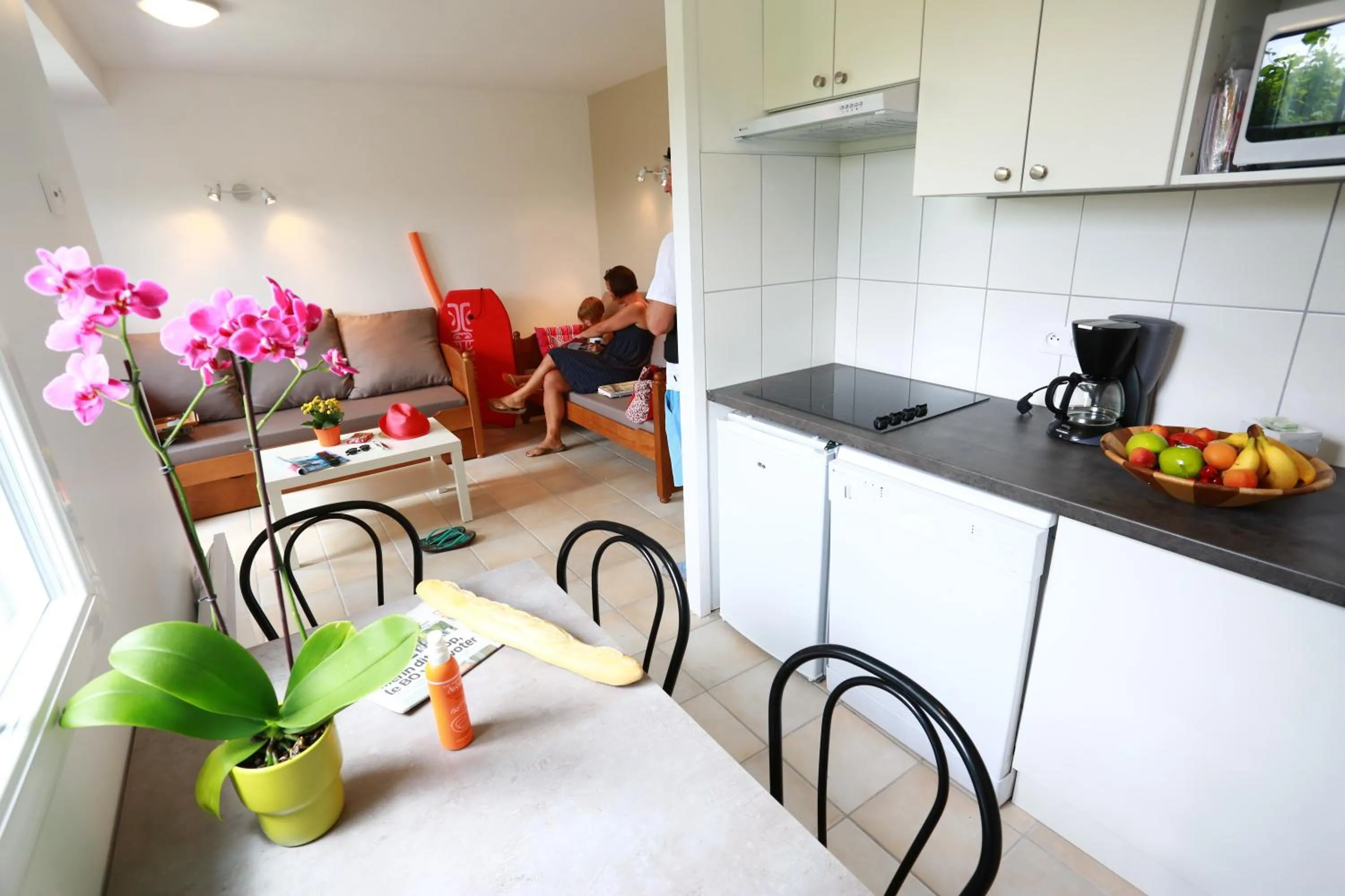 Kitchen or kitchenette in Residence Izarpean