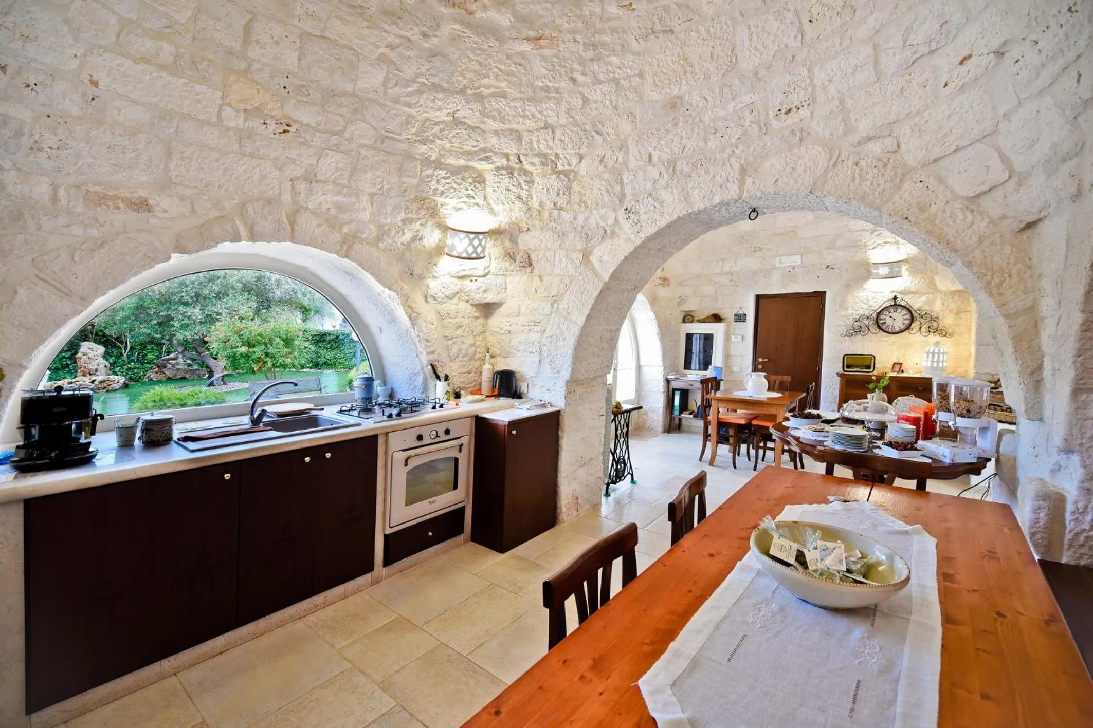 Restaurant/places to eat in B&B Masseria Nuove Caselle