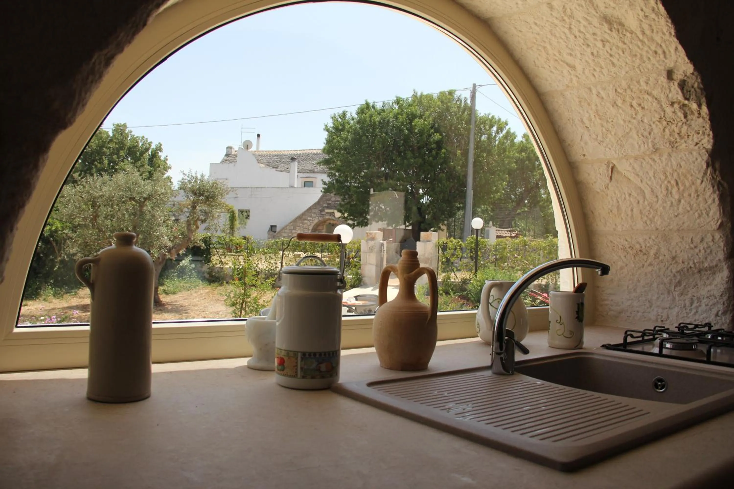 Garden in B&B Masseria Nuove Caselle