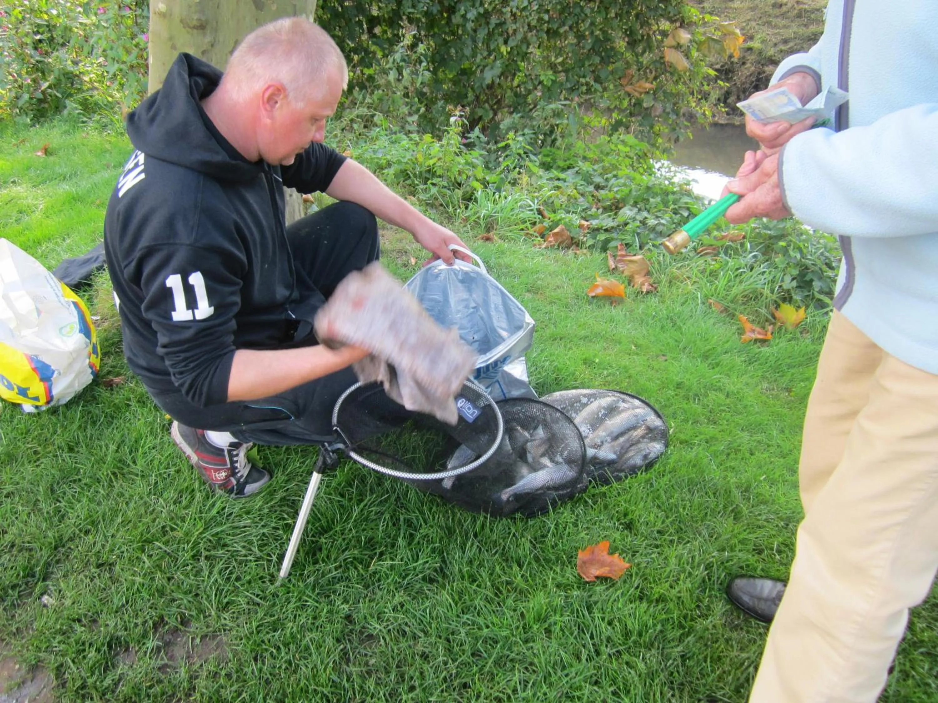 Fishing in Hotel De Watermolen