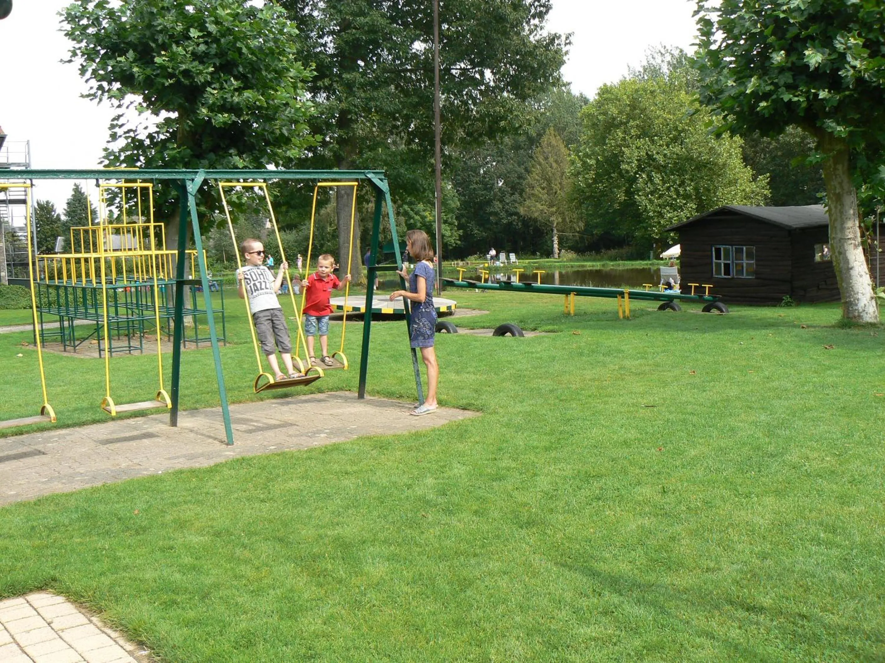 Children play ground in Hotel De Watermolen