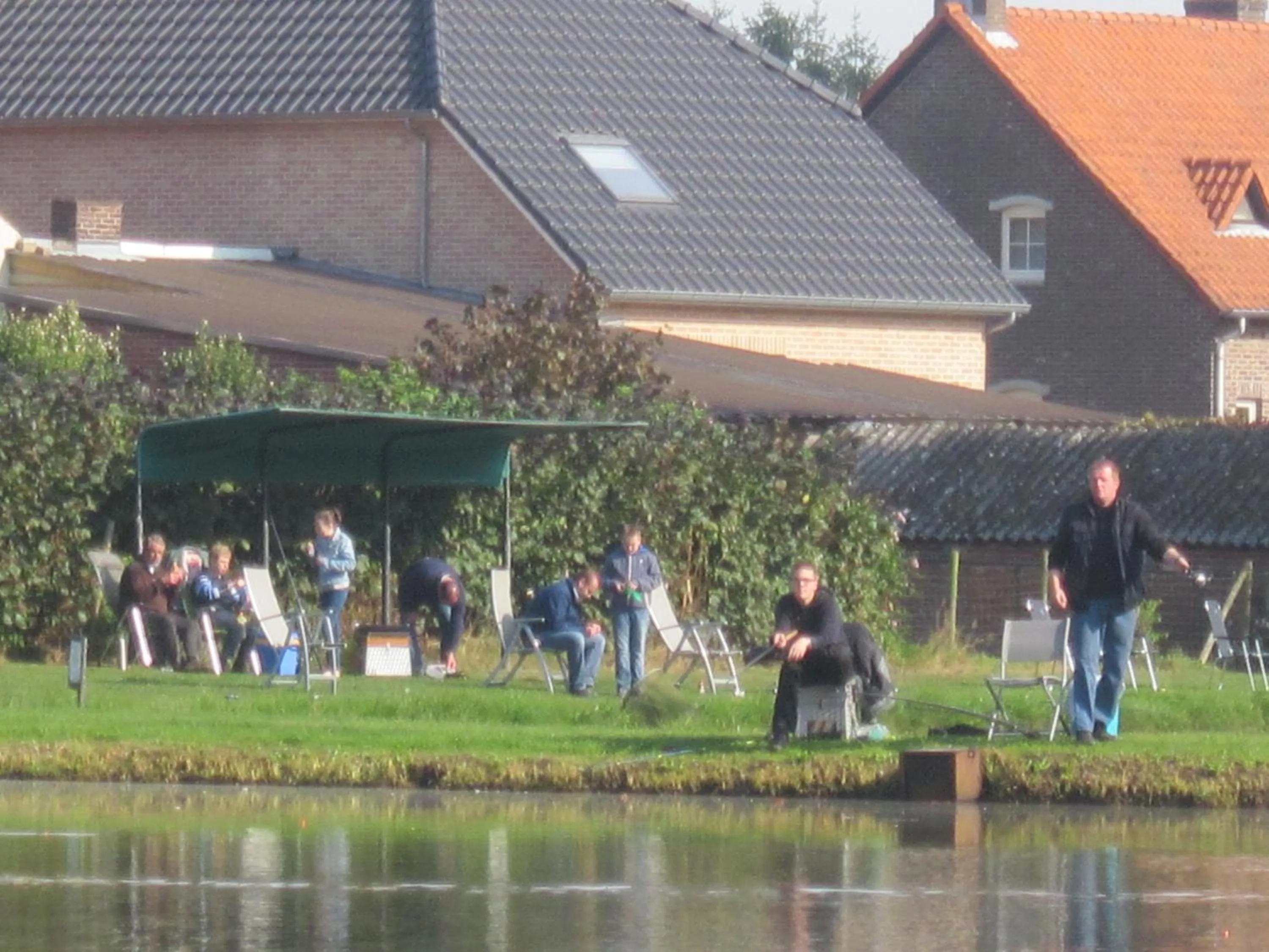 Fishing in Hotel De Watermolen