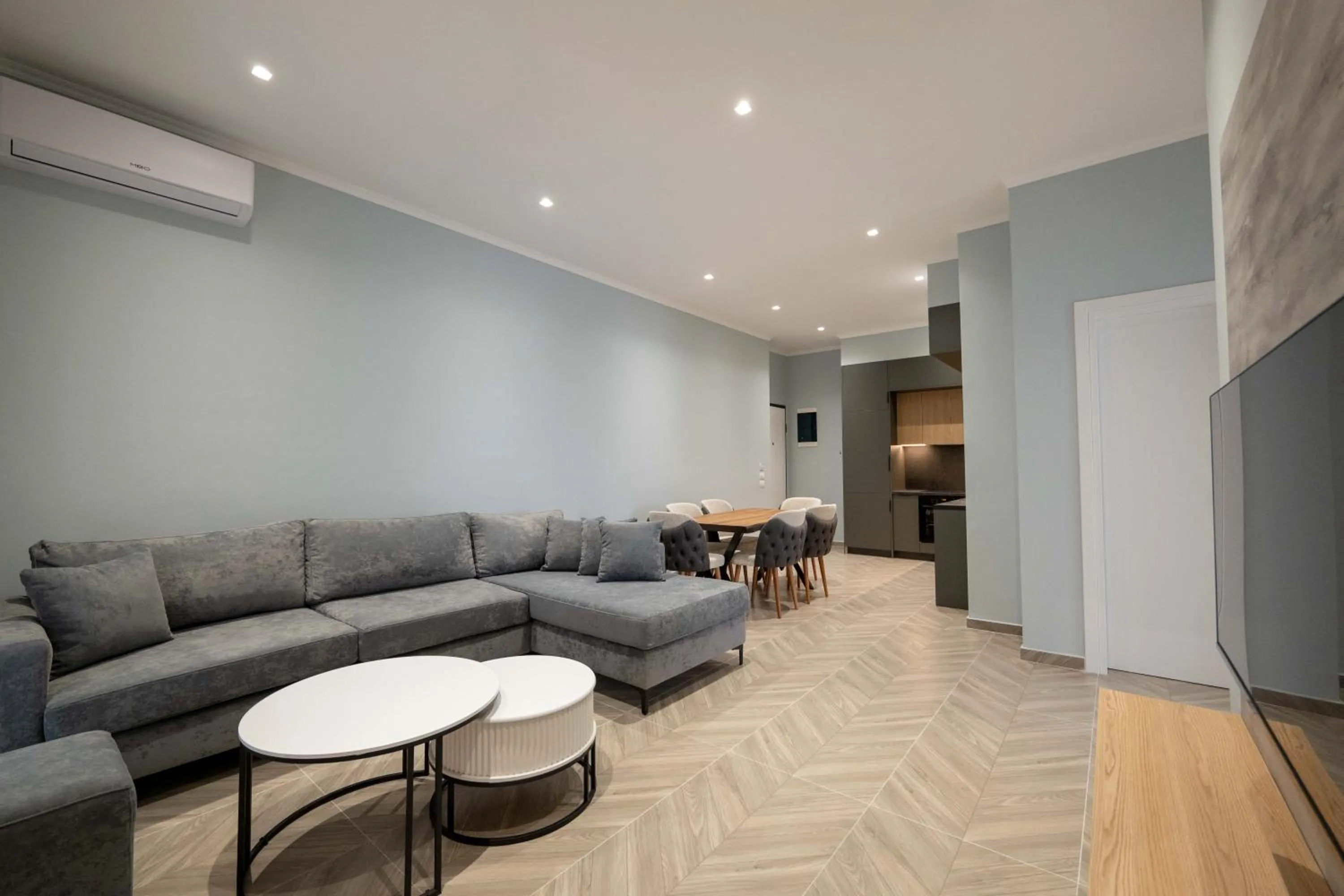 Living room in Regal Luxury Apartments